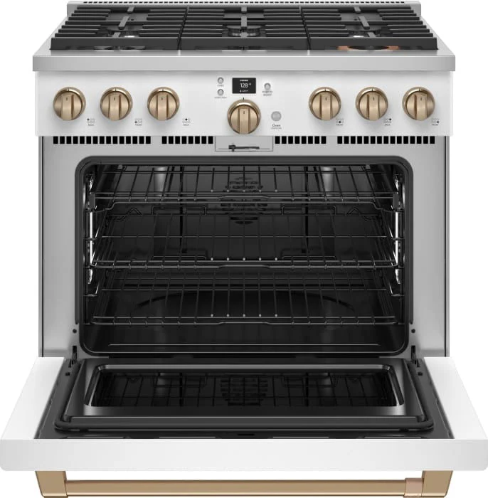 C2Y366P4TW2 - RANGES - Café - Dual Fuel - White - Open Box - Image 4