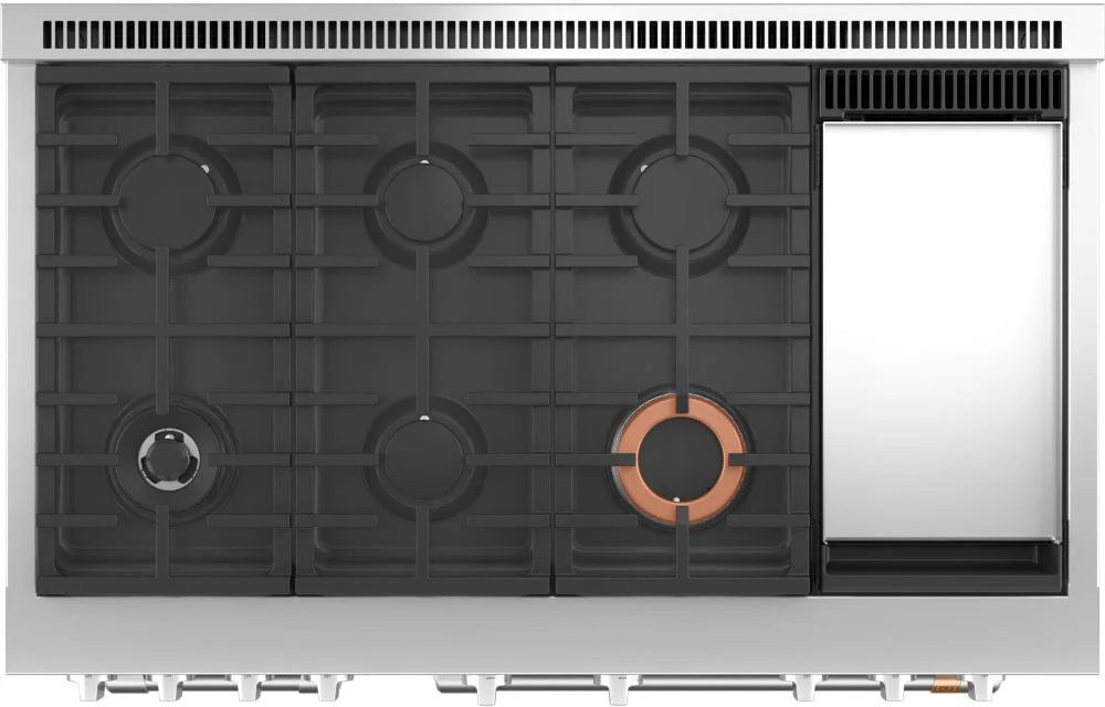 C2Y486P3TD1 - RANGES - Café - Dual Fuel - Matte Black - Open Box - Image 3
