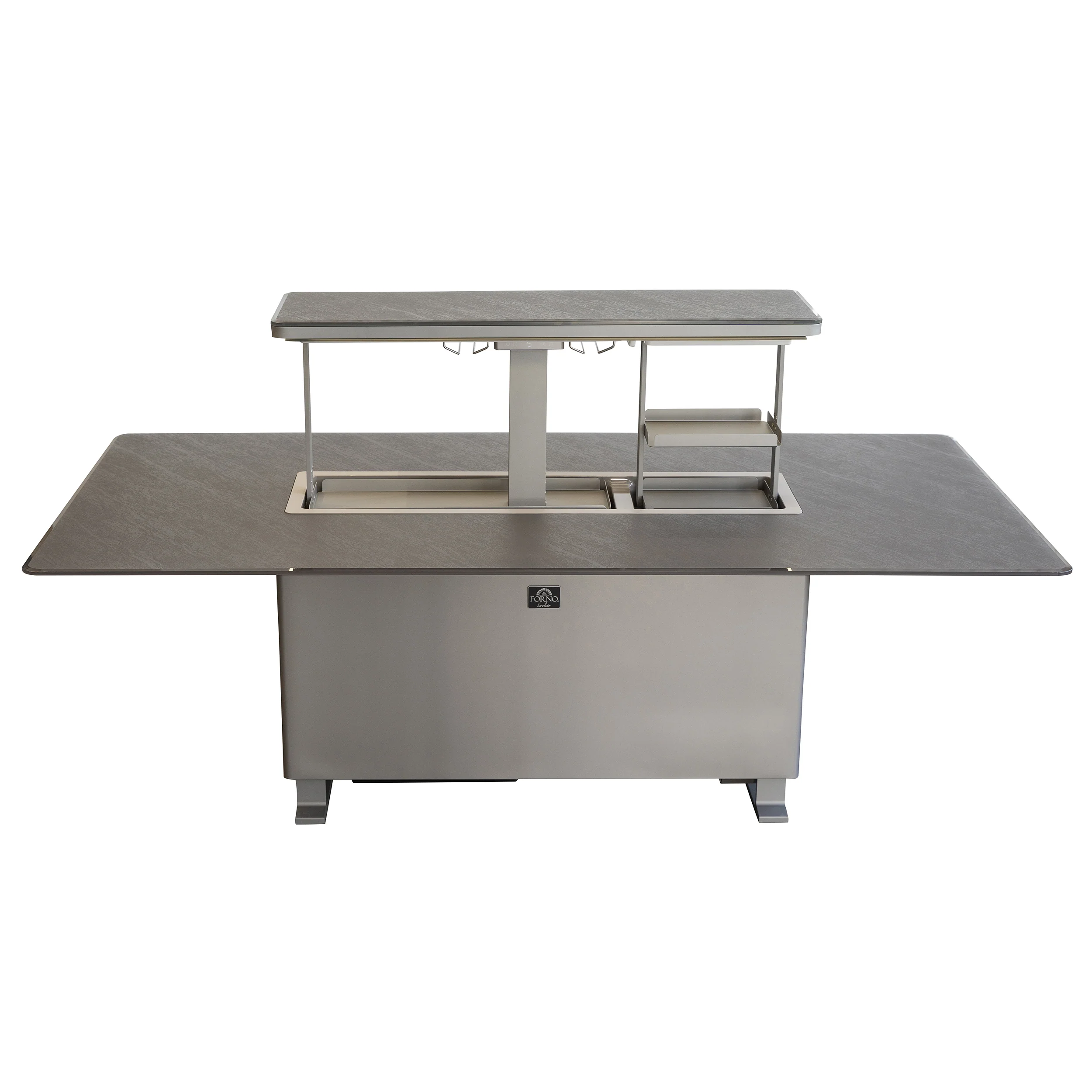 Cinetico Smart Dining Table, Sandstone Black, 5.3 cu.ft fridge and freezer with Bluetooth control - Image 11