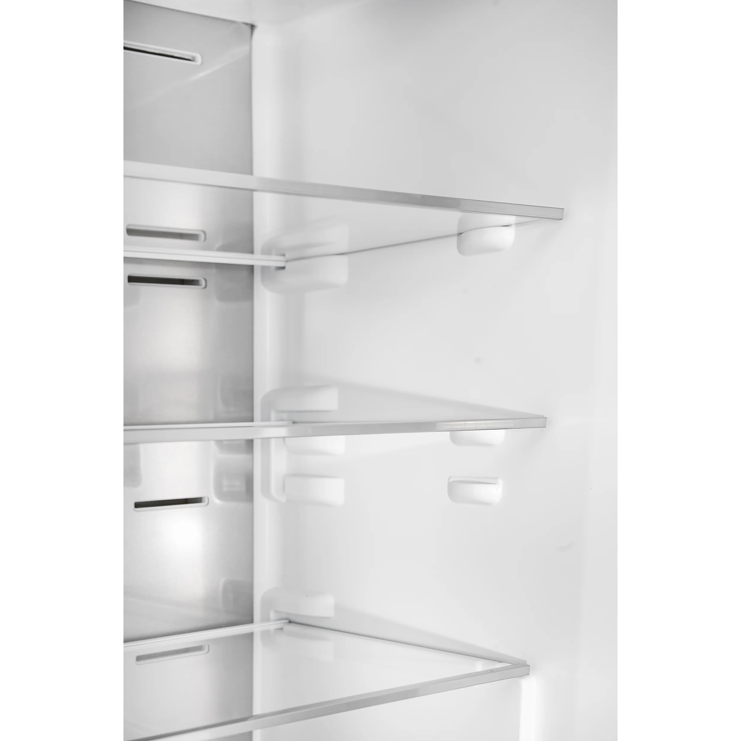 Custodia 24" Bottom Freezer, 10.3 cf., Right Swing, Total No frost, Black, Antique Brass handles - Image 6