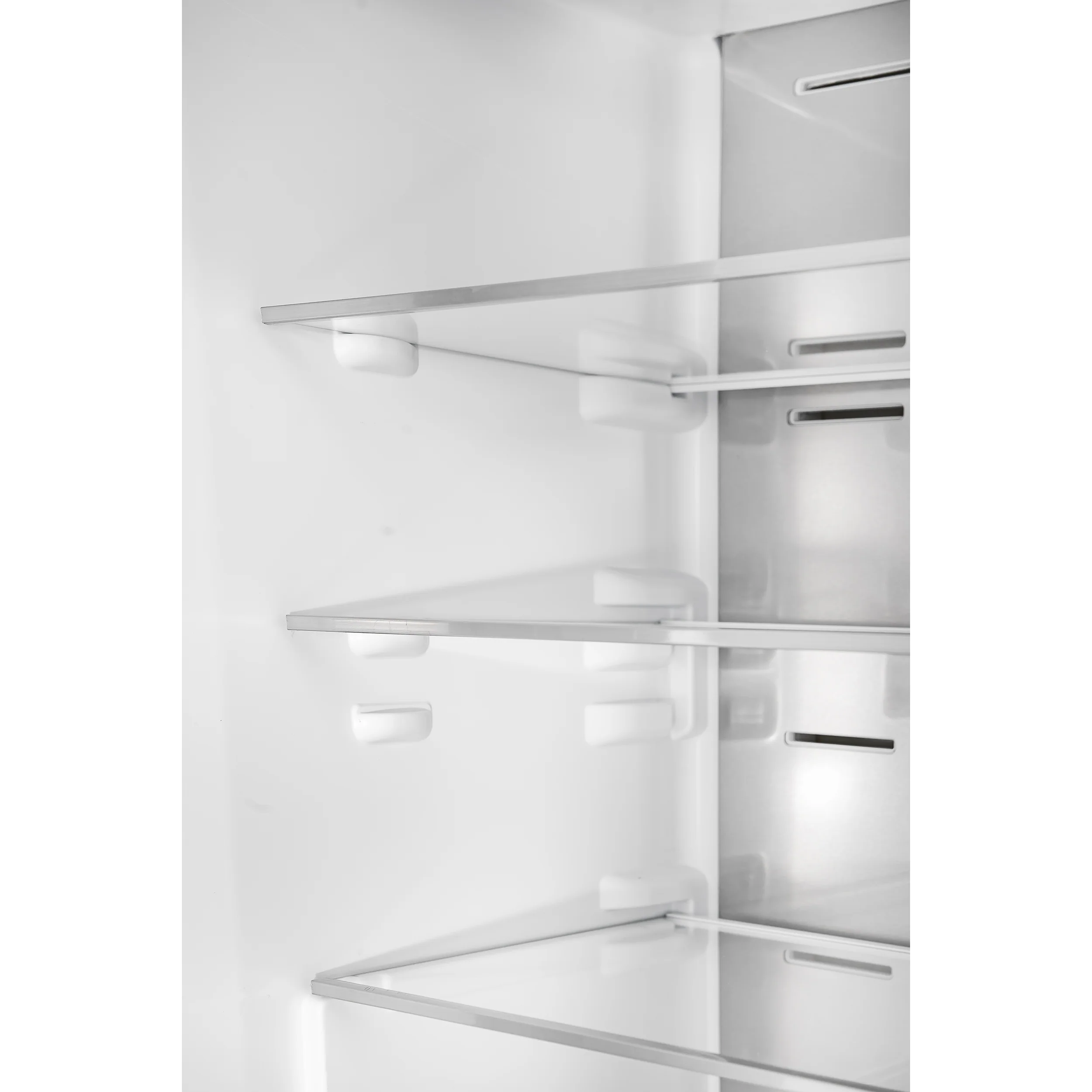 Custodia 48" Bottom Freezer combo, 20.6 cf., Ice Maker, Total No frost, Black, Antique Brass handles - Image 7