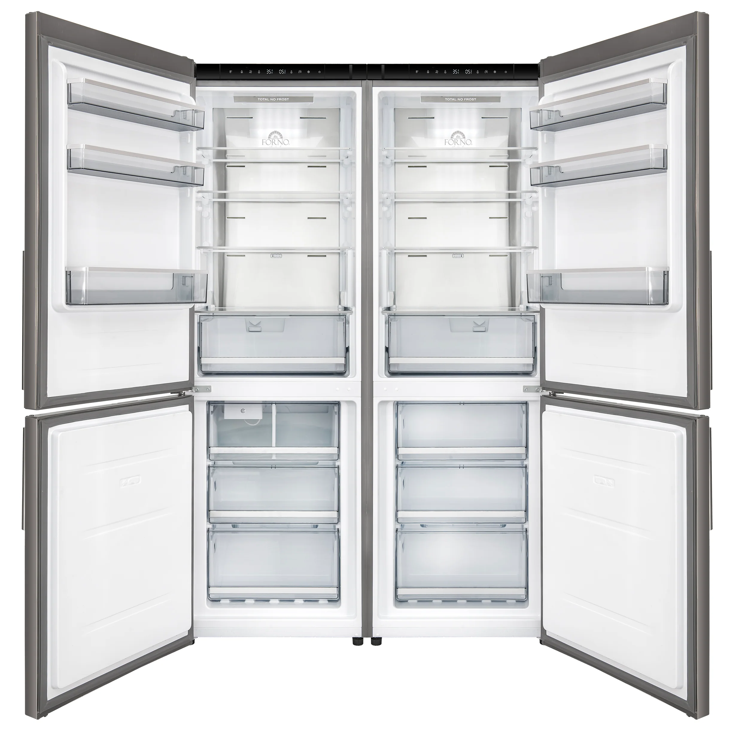 Custodia 48" Bottom Freezer combo, 20.6 cf., Ice Maker, Total No frost, Stainless Steel handles - Image 2