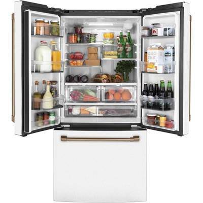 CWE19SP4NW2 - REFRIGERATORS - Café - French 3-Door - White - Open Box - Image 4
