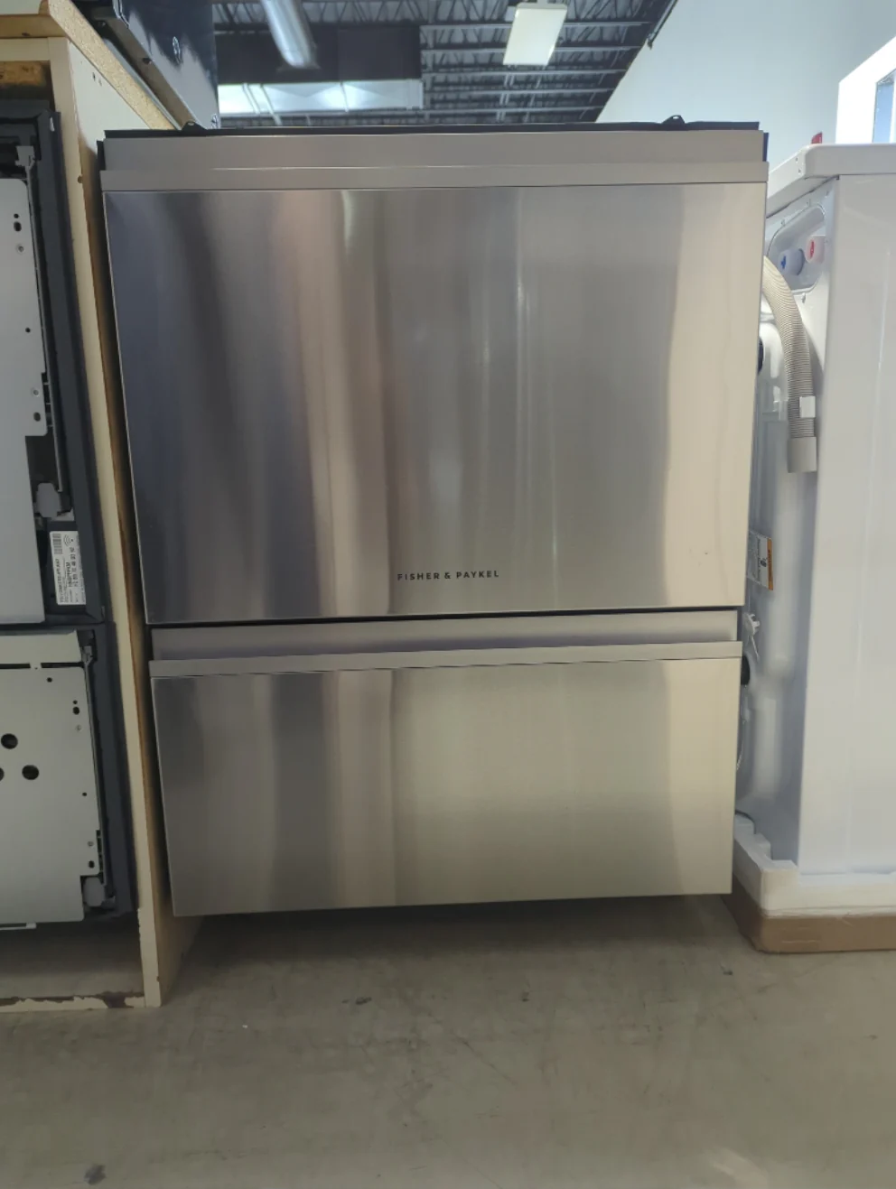 DD24DT4NX9 - DISHWASHERS - Fisher & Paykel - Top Controls Double Drawer - Stainless Steel - Open Box - Image 2