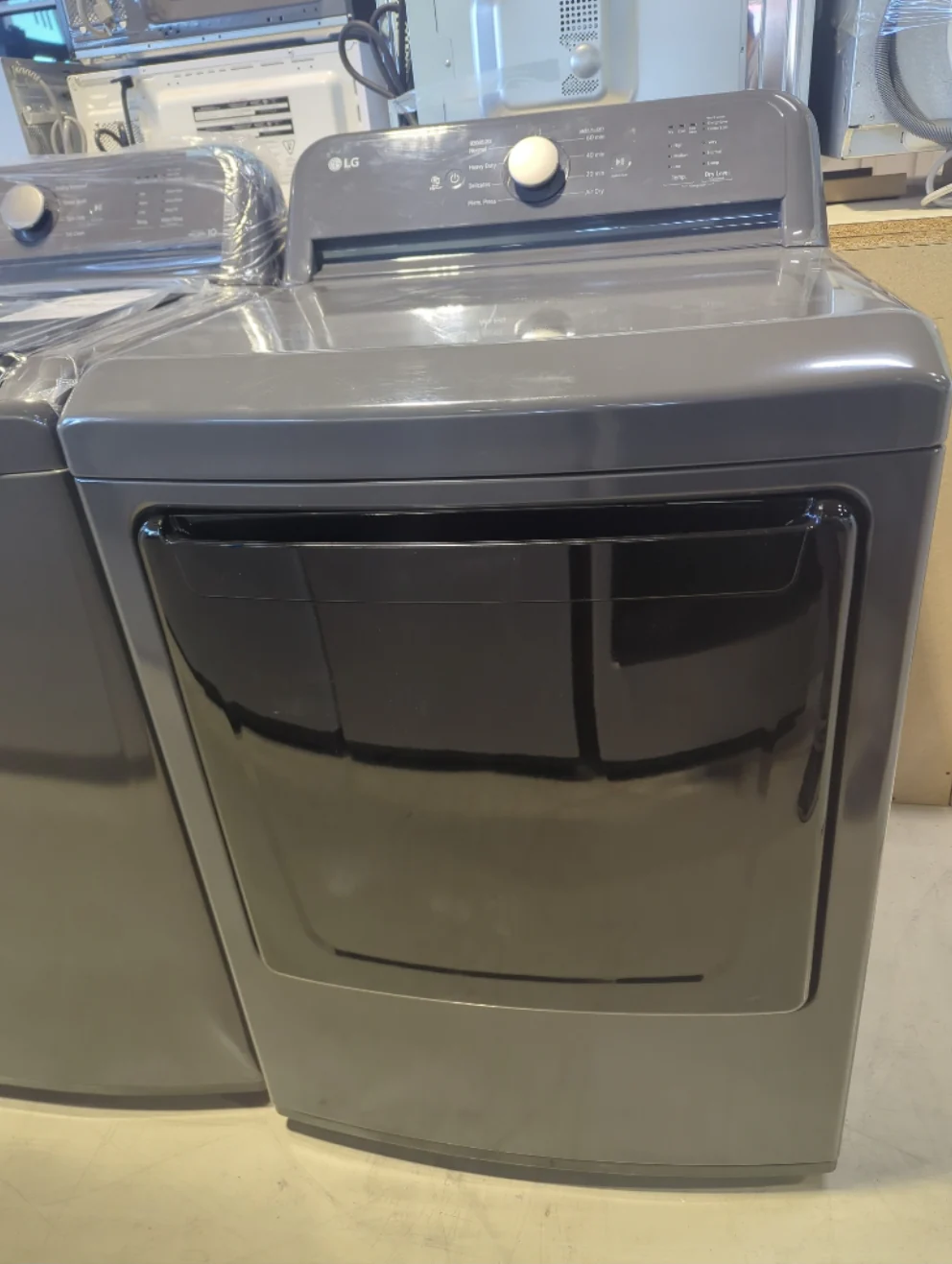 DLE6100M - DRYERS - LG - Electric - Chrome Shadow - Open Box - Image 2