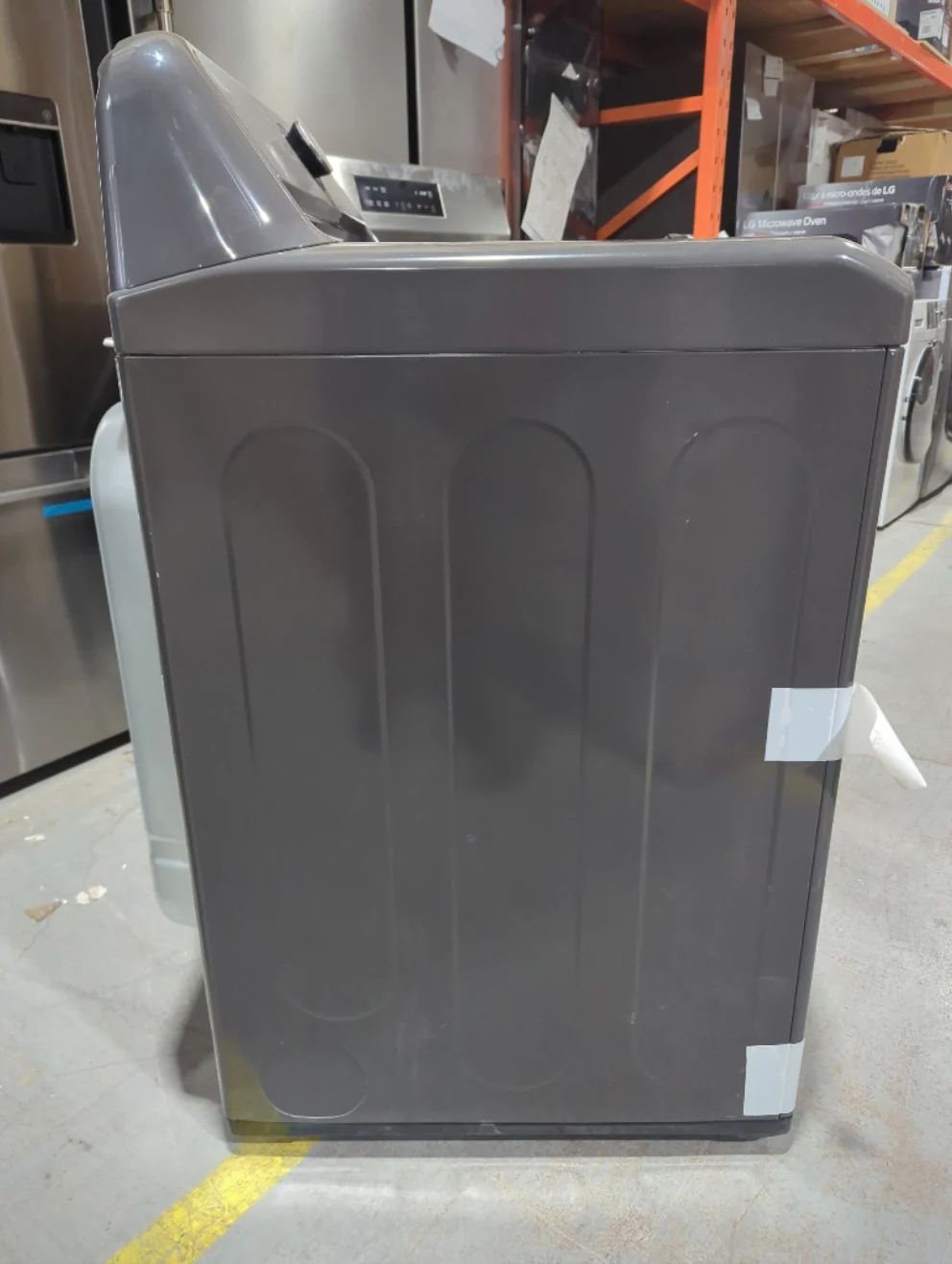 DLE6100M - DRYERS - LG - Electric - Chrome Shadow - Open Box - Image 3