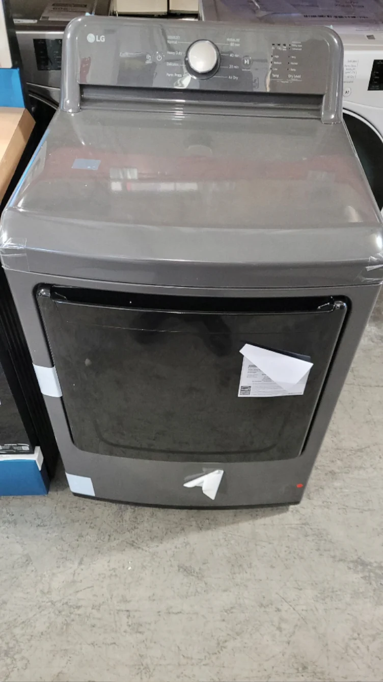 DLE6100M - DRYERS - LG - Electric - Chrome Shadow - Open Box - Image 2