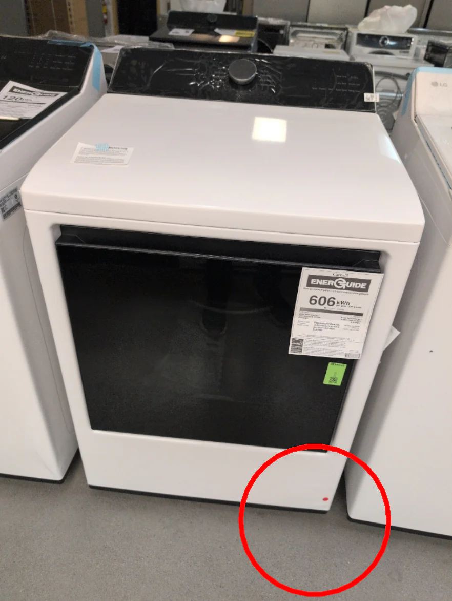 DLE8400WE - DRYERS - LG - Electric - White - Open Box - Image 3