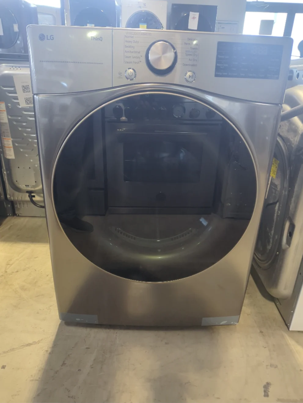 DLEX3850V - DRYERS - LG - Electric - Grey - Open Box - Image 2