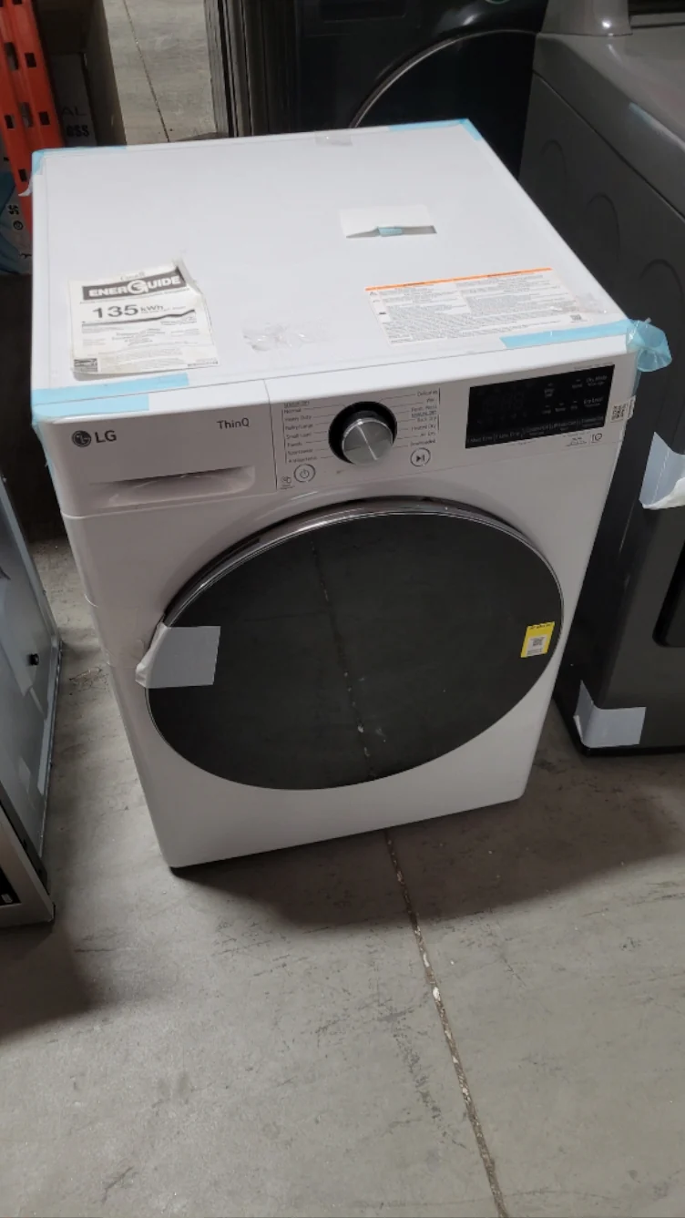 DLHC1455W - DRYERS - LG - Electric - White - Open Box - Image 2