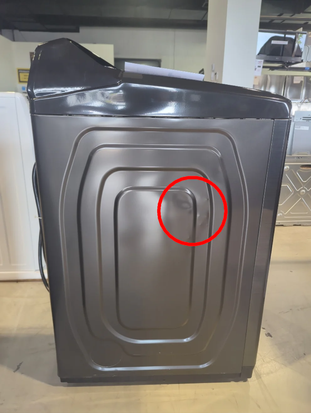 DVE50A5405V - DRYERS - Samsung - Electric - Black Stainless - Open Box - Image 3