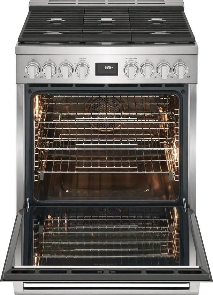 ECFD3068AS - RANGES - Electrolux - Dual Fuel - Stainless Steel - Open Box - Image 3