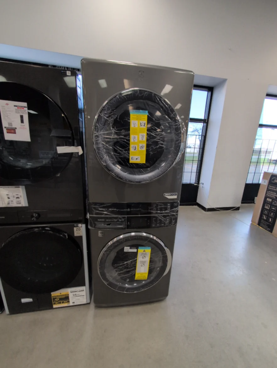 ELTE760CAT - LAUNDRY CENTERS - Electrolux - Stacked Washer/Dryer - Electric - Titanium - Open Box - Image 2