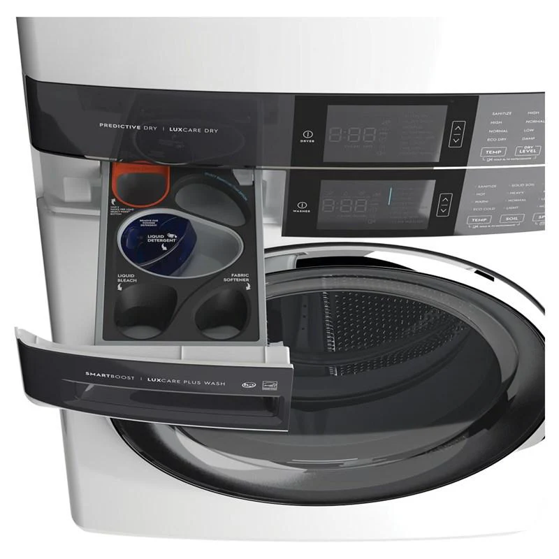 ELTE760CAW - LAUNDRY CENTERS - Electrolux - Stacked Washer/Dryer - Electric - White - Open Box - Image 7