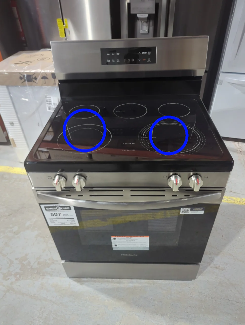 FCRE306CAS - RANGES - Frigidaire - Electric - Stainless Steel - Open Box - Image 2