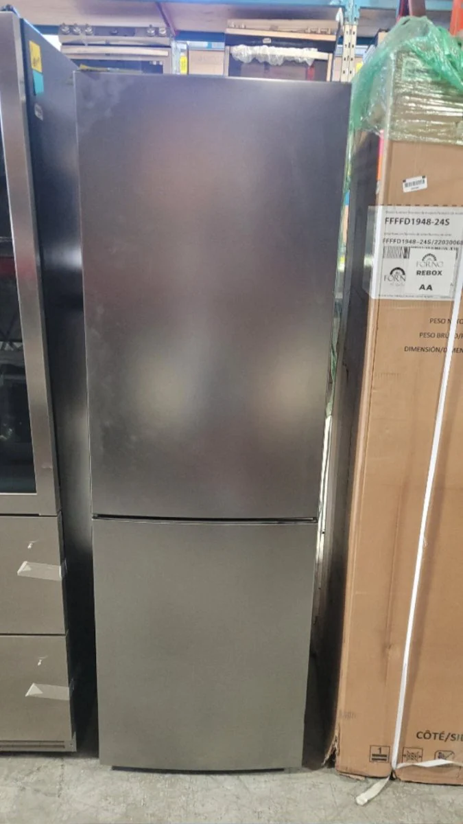 FFFFD1948-24LS - REFRIGERATORS - Forno - Bottom Freezer - Stainless Steel - Open Box - Image 3