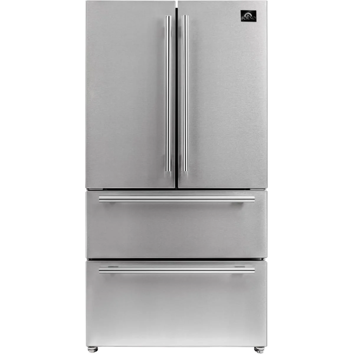 FFRBI1820-36SB - REFRIGERATORS - Forno - French 4-Door - Stainless Steel - Open Box - Image 5
