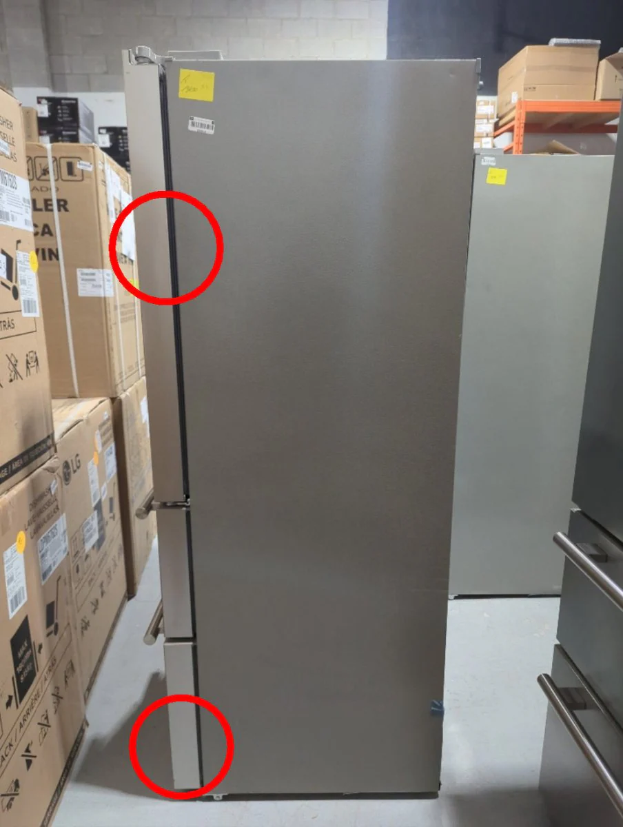 FFRBI1820-36SB - REFRIGERATORS - Forno - French 4-Door - Stainless Steel - Open Box - Image 3