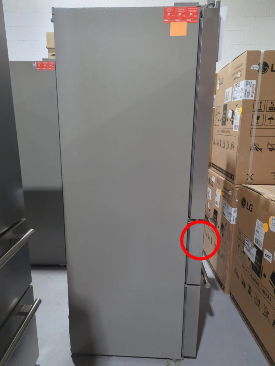 FFRBI1820-36SB - REFRIGERATORS - Forno - French 4-Door - Stainless Steel - Open Box - Image 4