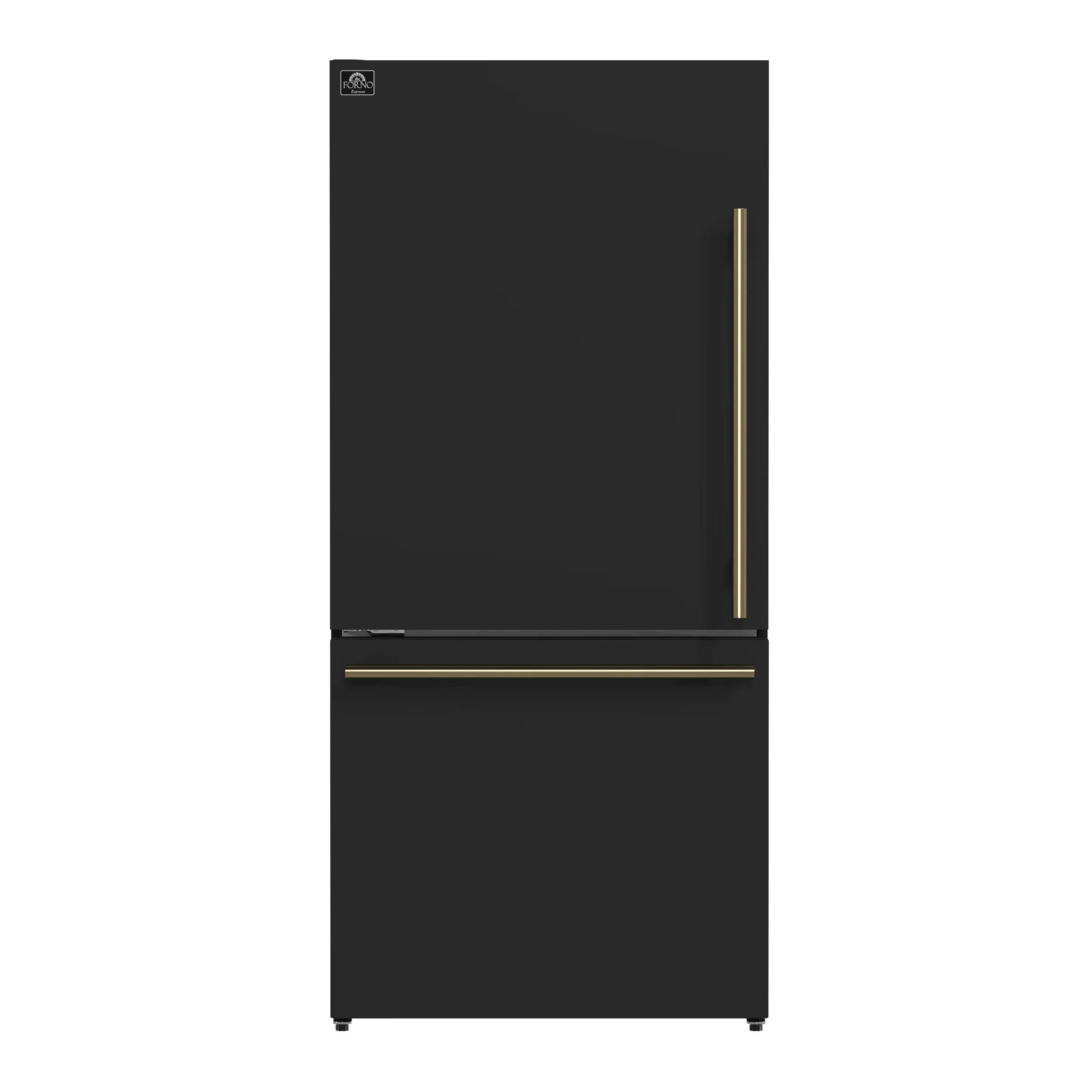 Forno Milano 2-Piece 62-Inch Freestanding Dual Bottom Freezer Refrigerator in Black – 34.4 cu.ft, Touch Control, Ice Maker - Image 11