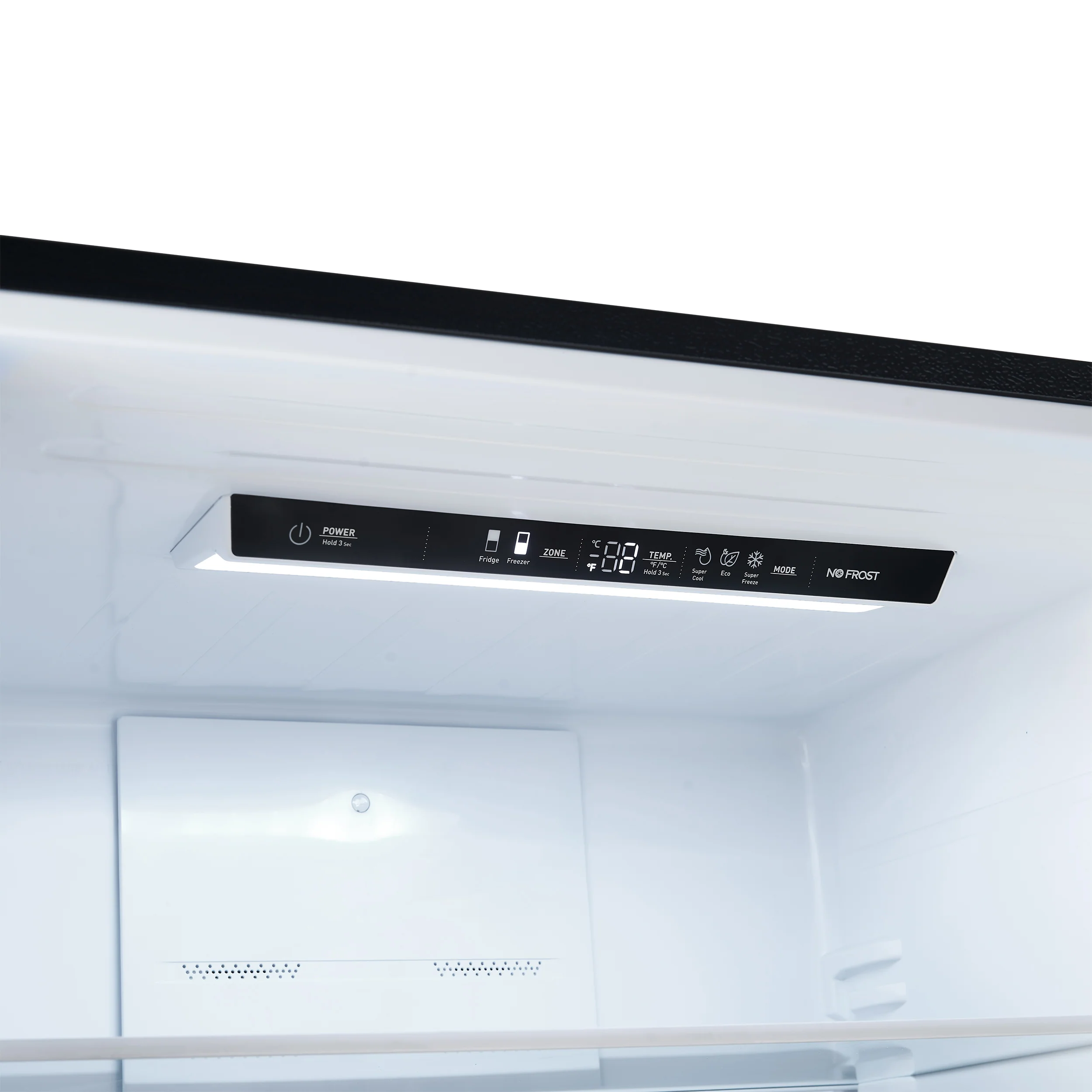 Forno Milano 2-Piece 62-Inch Freestanding Dual Bottom Freezer Refrigerator in Black – 34.4 cu.ft, Touch Control, Ice Maker - Image 4