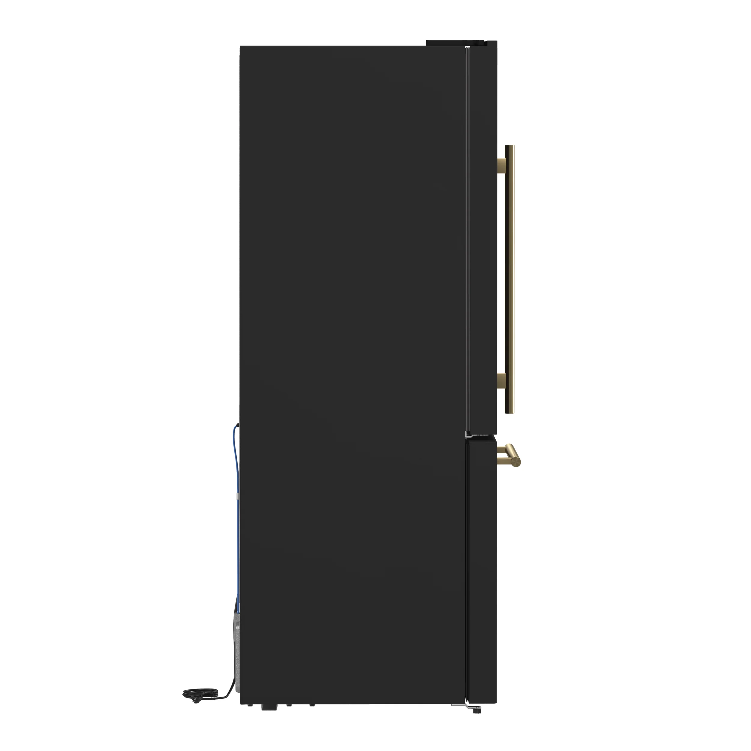 Forno Milano 2-Piece 62-Inch Freestanding Dual Bottom Freezer Refrigerator in Black – 34.4 cu.ft, Touch Control, Ice Maker - Image 9