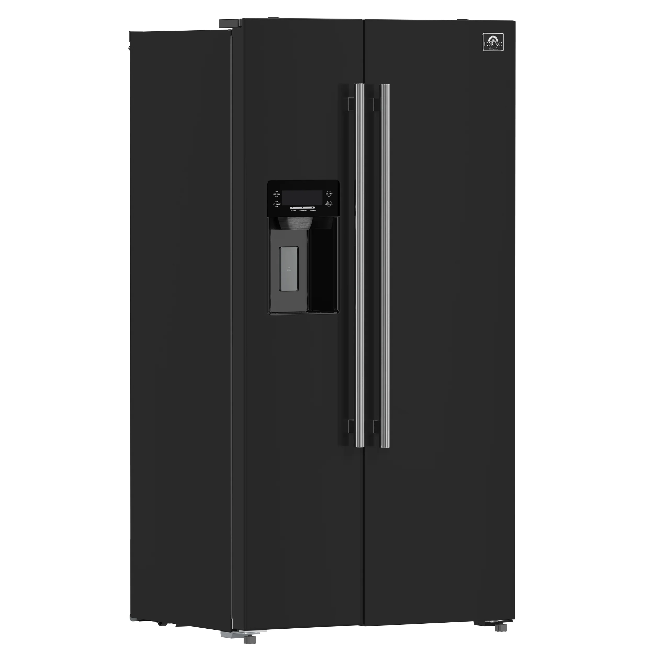 FORNO 2-Piece Black Kitchen Bundle - 30" Induction Range and 36" Bottom Freezer Refrigerator - Image 10