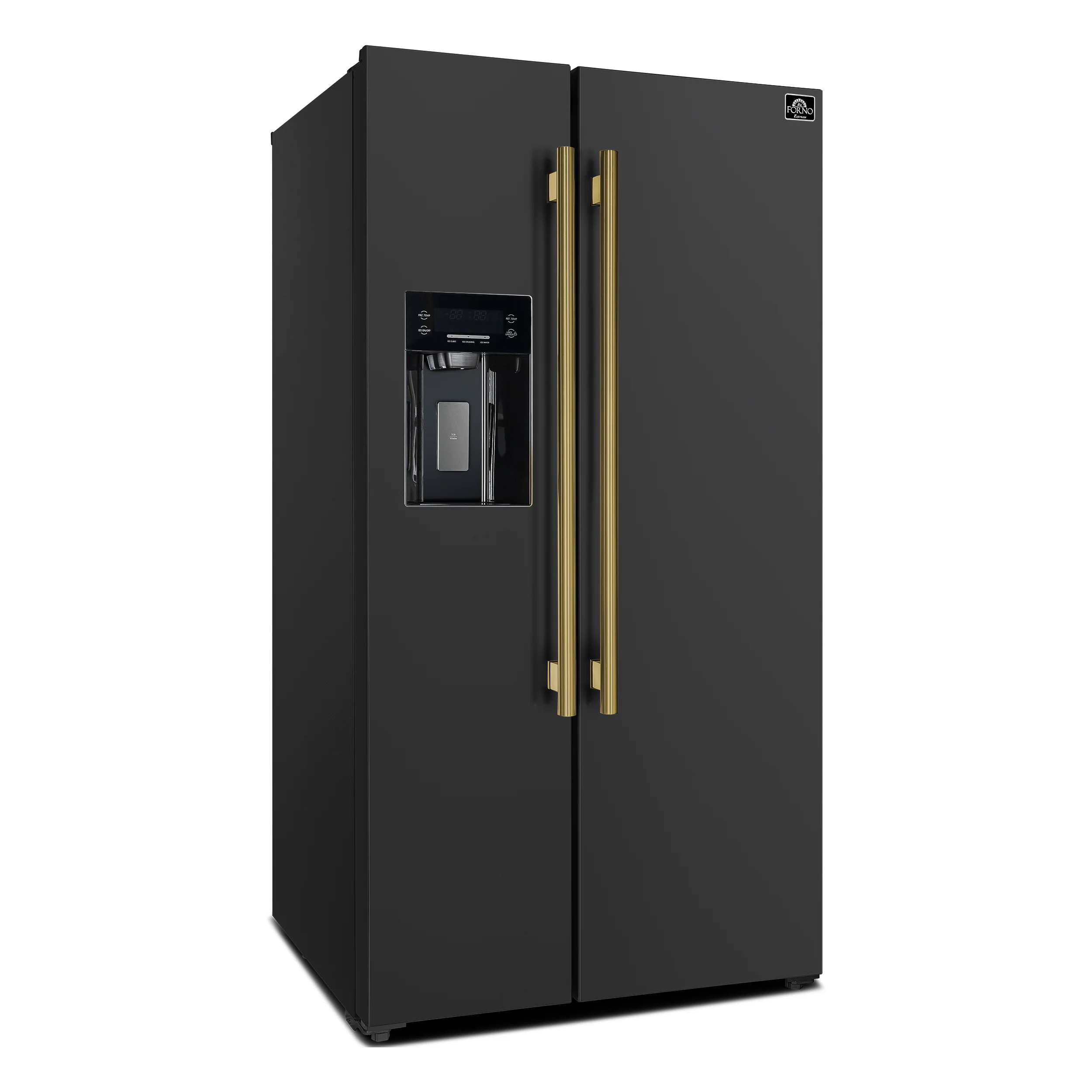 FORNO 2-Piece Black Kitchen Bundle - 30" Induction Range and 36" Bottom Freezer Refrigerator - Image 4