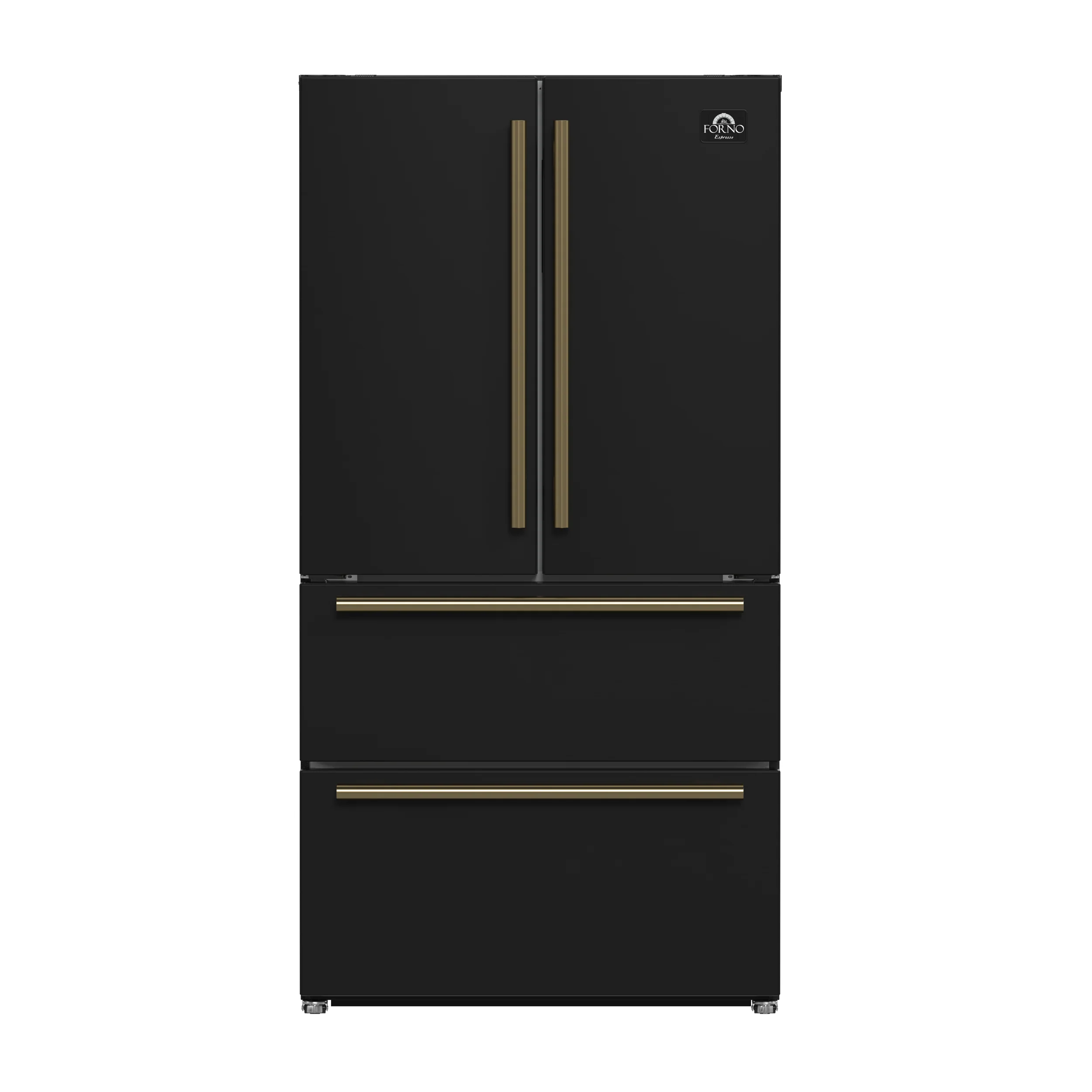 FORNO 2-Piece Black Kitchen Bundle - 30" Induction Range and 36" Bottom Freezer Refrigerator - Image 12