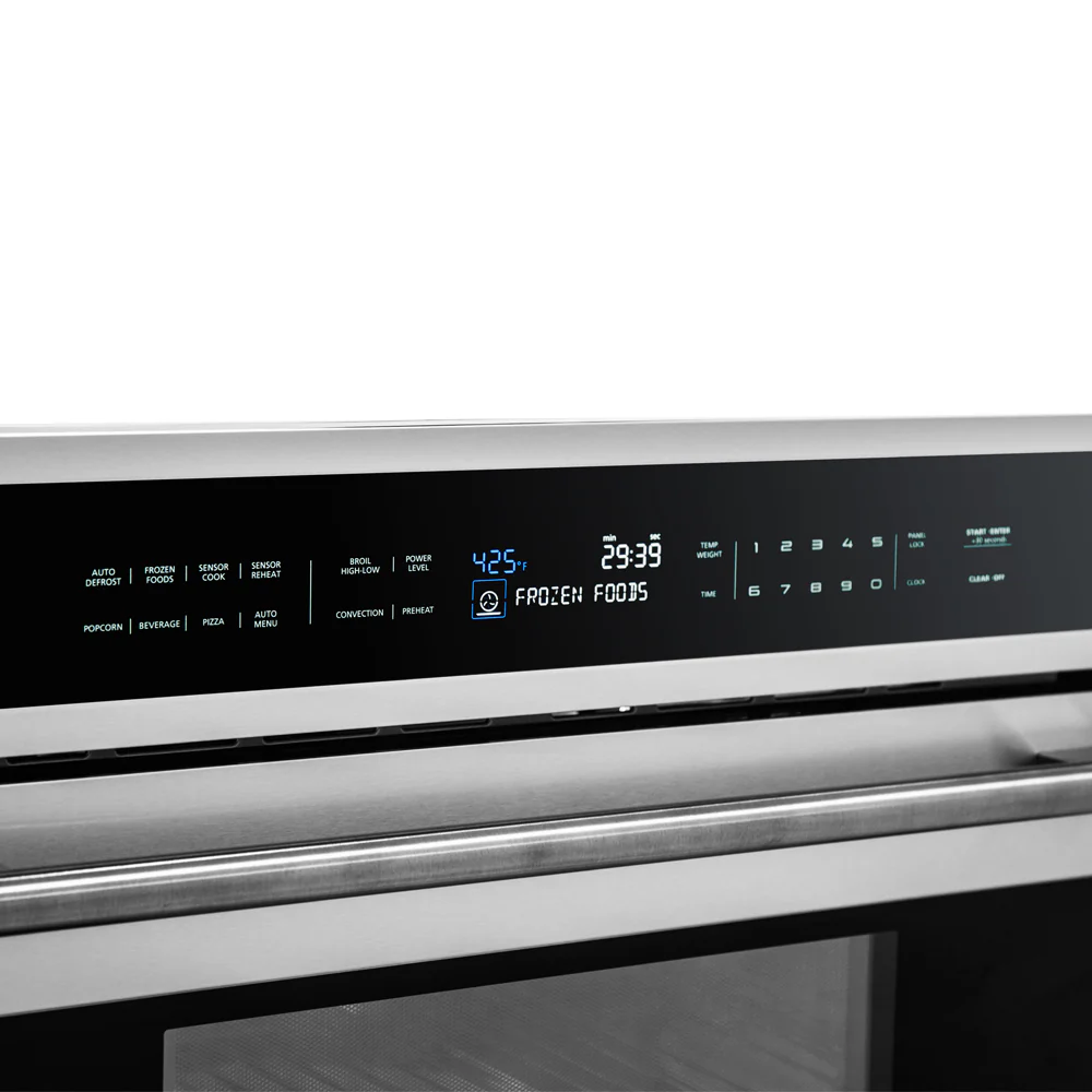 FORNO 2-Piece Kitchen Bundle - 30" Stainless Steel Single Wall (1333-30) Oven, 30" Stainless Steel Microwave (3093-30) - Image 12
