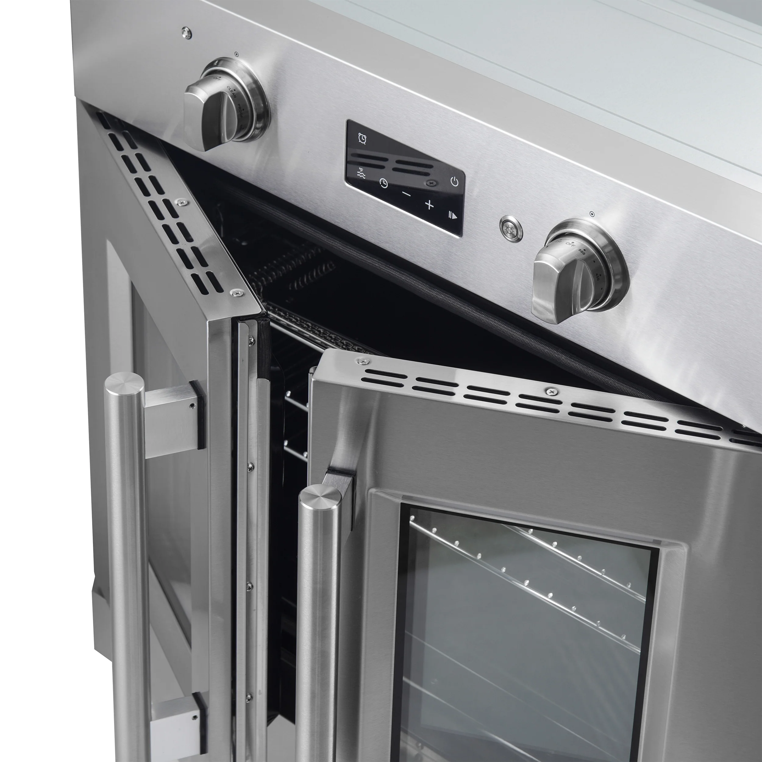 FORNO 2-Piece Kitchen Bundle - 30" Stainless Steel Single Wall (1333-30) Oven, 30" Stainless Steel Microwave (3093-30) - Image 5