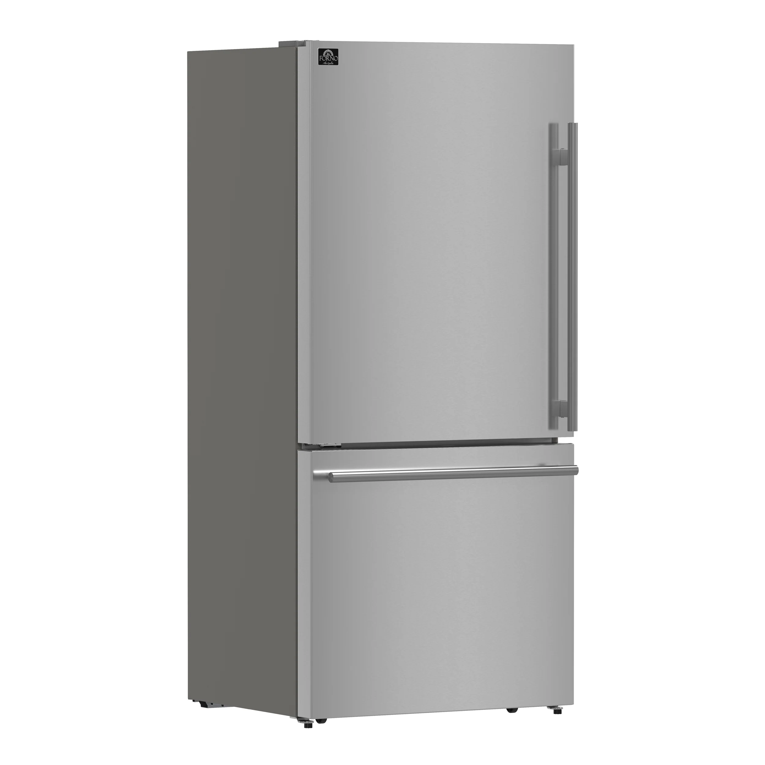 Forno Milano 2-Piece 62-Inch Freestanding Dual Bottom Freezer Refrigerator, Stainless Steel – 34.4 cu.ft, Touch Control, Ice Maker - Image 16