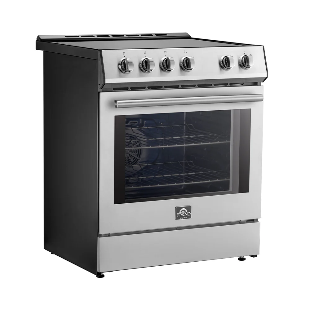 FORNO 2-Piece SS Kitchen Bundle - 30" Induction Range and 31" Bottom Freezer Refrigerator - Image 16