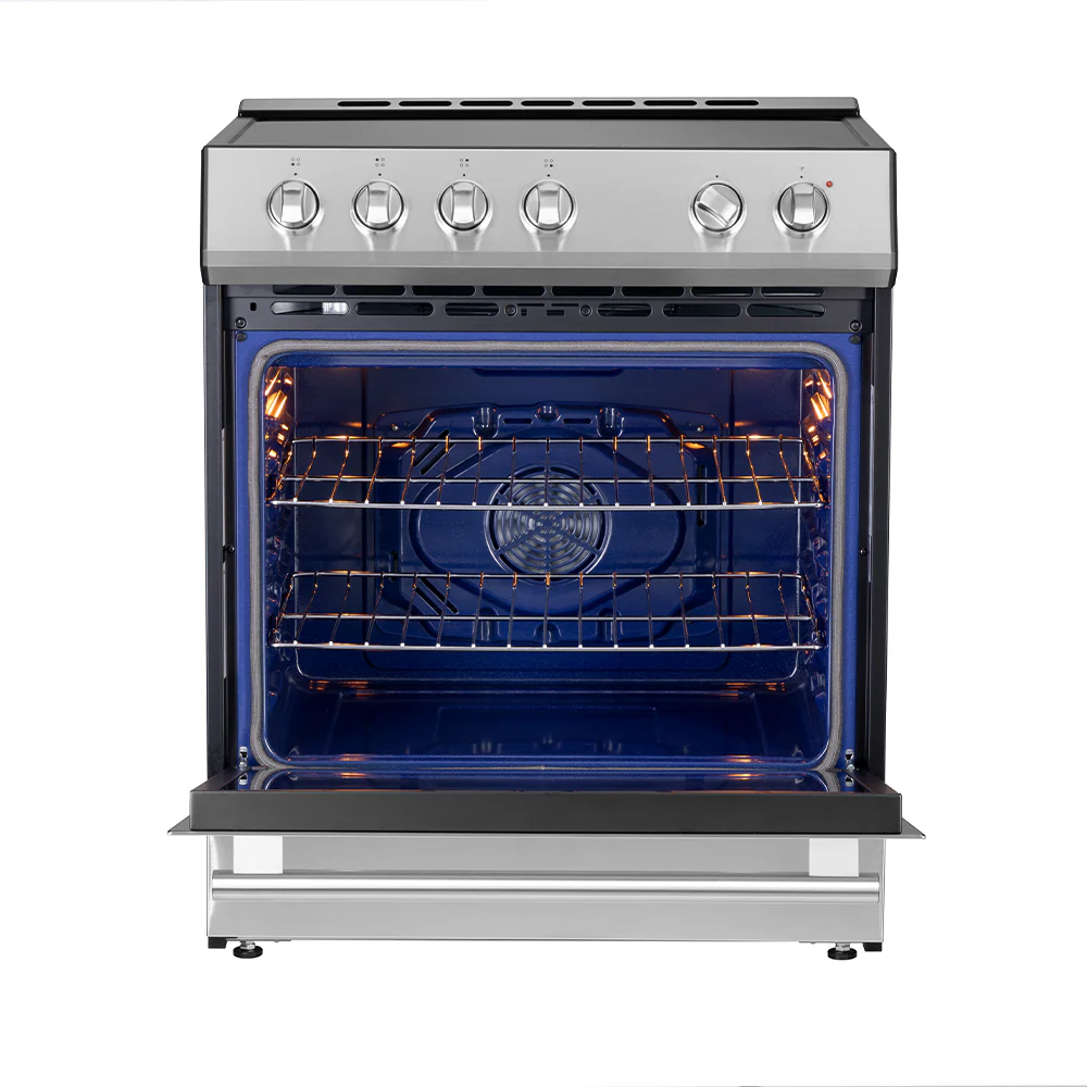 FORNO 2-Piece SS Kitchen Bundle - 30" Induction Range and 31" Bottom Freezer Refrigerator - Image 25