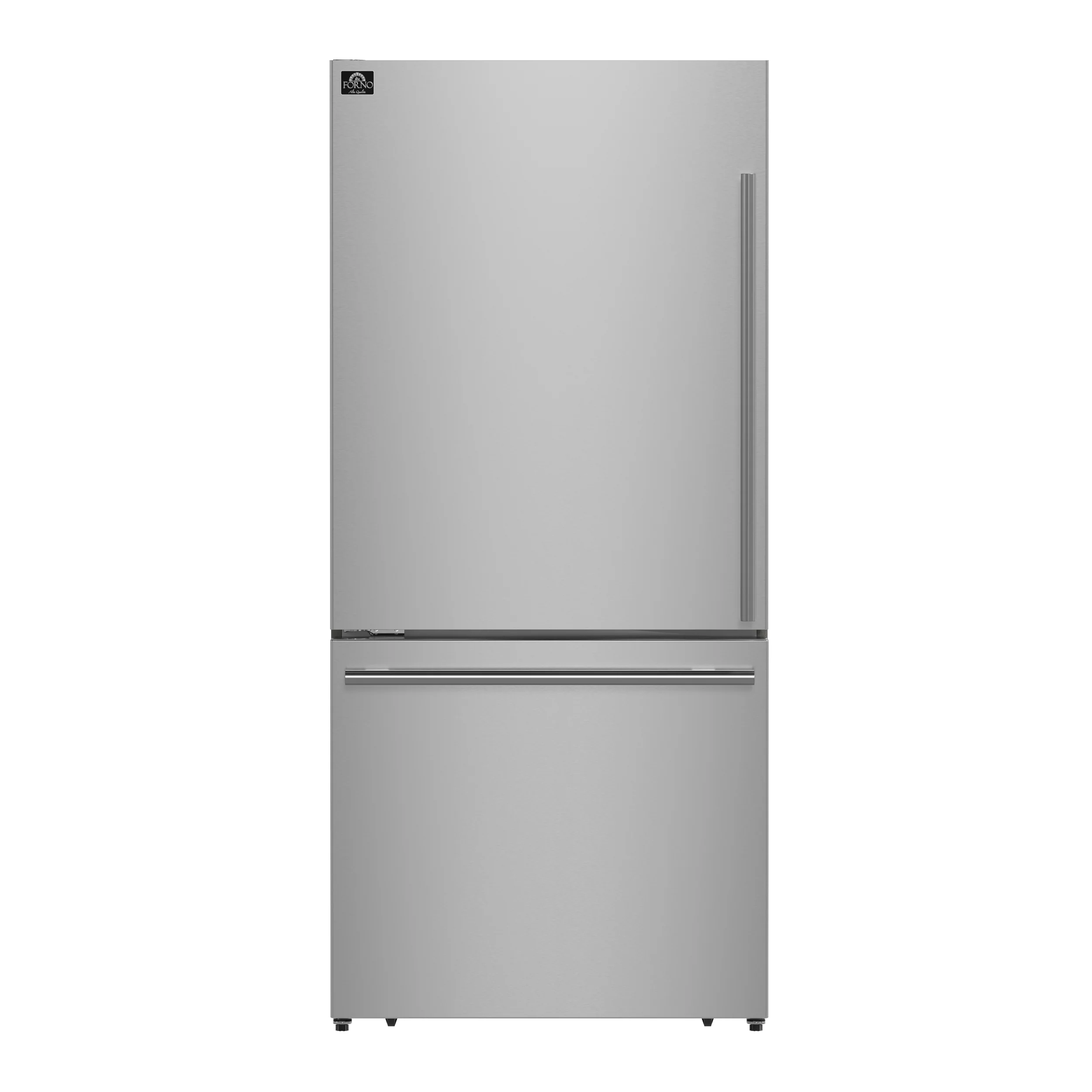 Forno Milano 2-Piece 62-Inch Freestanding Dual Bottom Freezer Refrigerator, Stainless Steel – 34.4 cu.ft, Touch Control, Ice Maker - Image 12