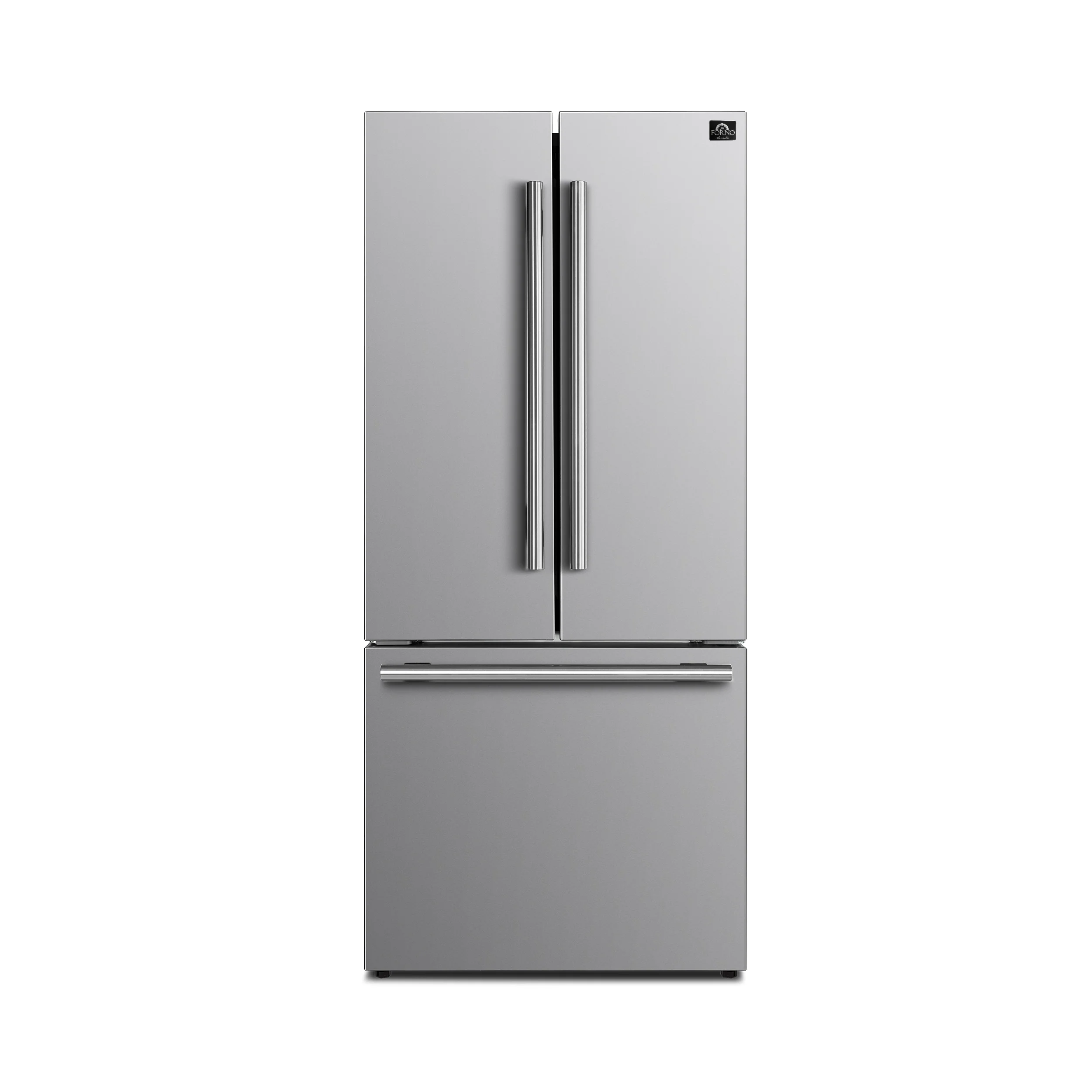 FORNO 2-Piece SS Kitchen Bundle - 30" Electric Range and 31" Bottom Freezer Refrigerator - Image 2