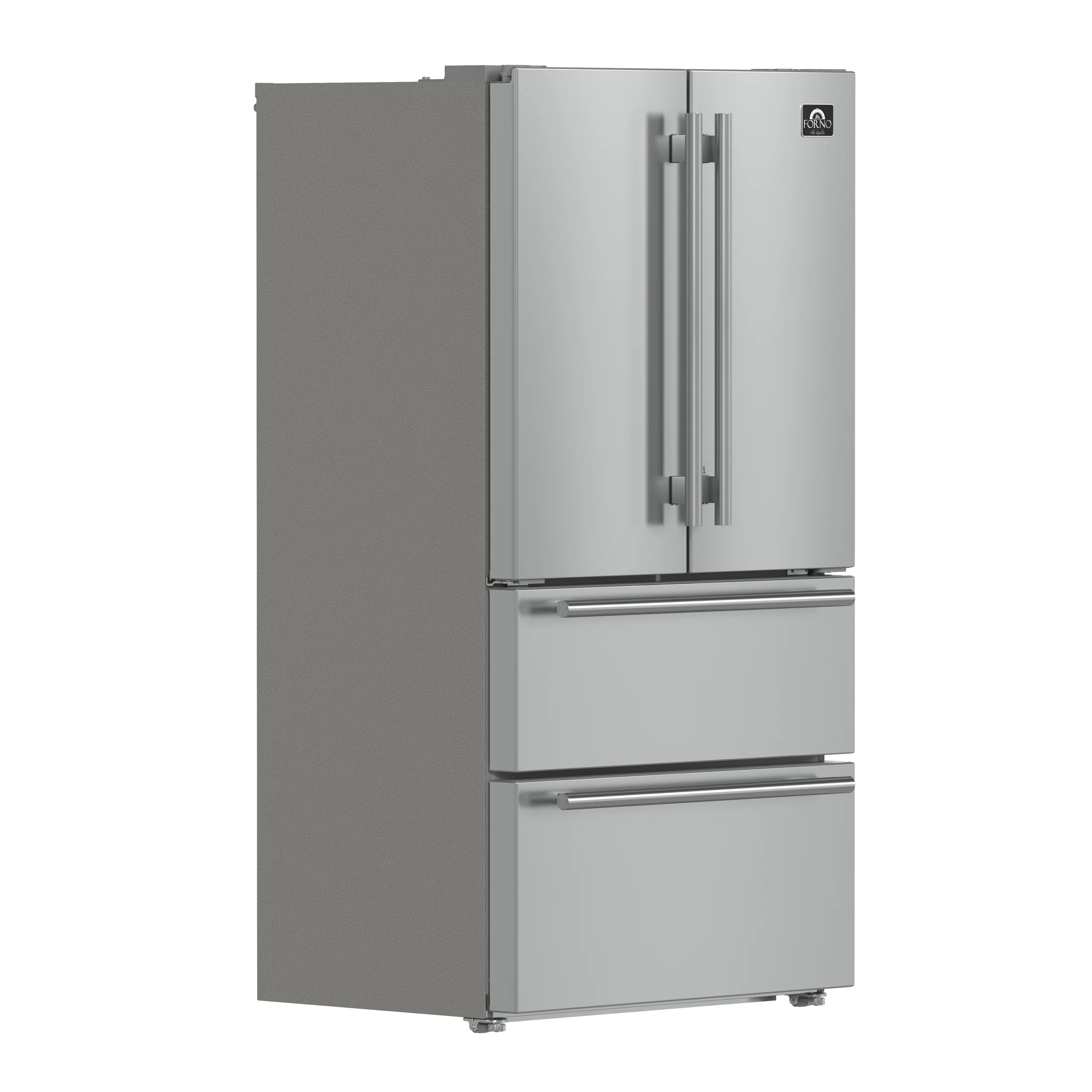 FORNO 2-Piece SS Kitchen Bundle - 30" Electric Range and 36" Bottom Freezer Refrigerator - Image 14
