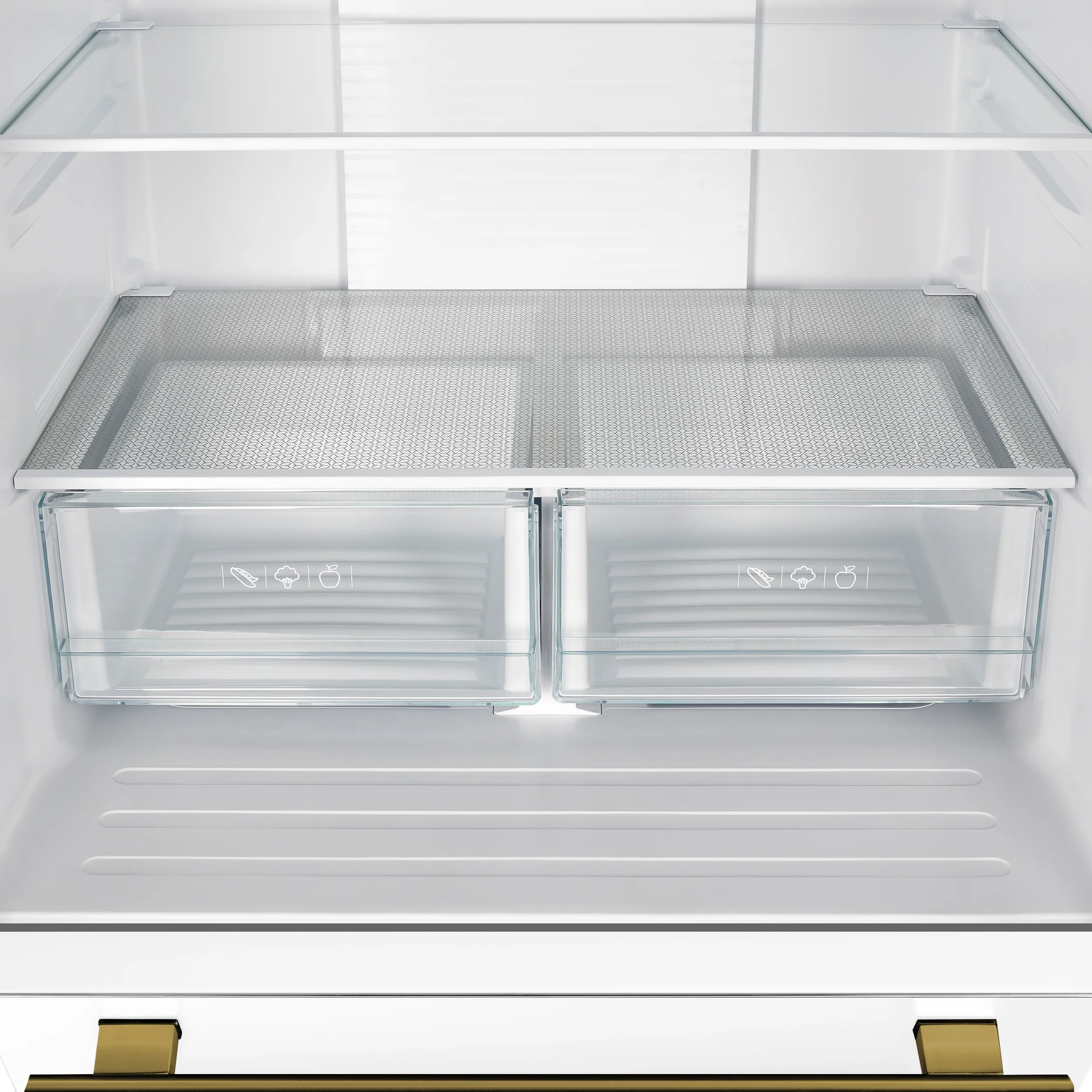 FORNO 2-Piece White Kitchen Bundle - 30" Induction Range and 31" Bottom Freezer Refrigerator - Image 6