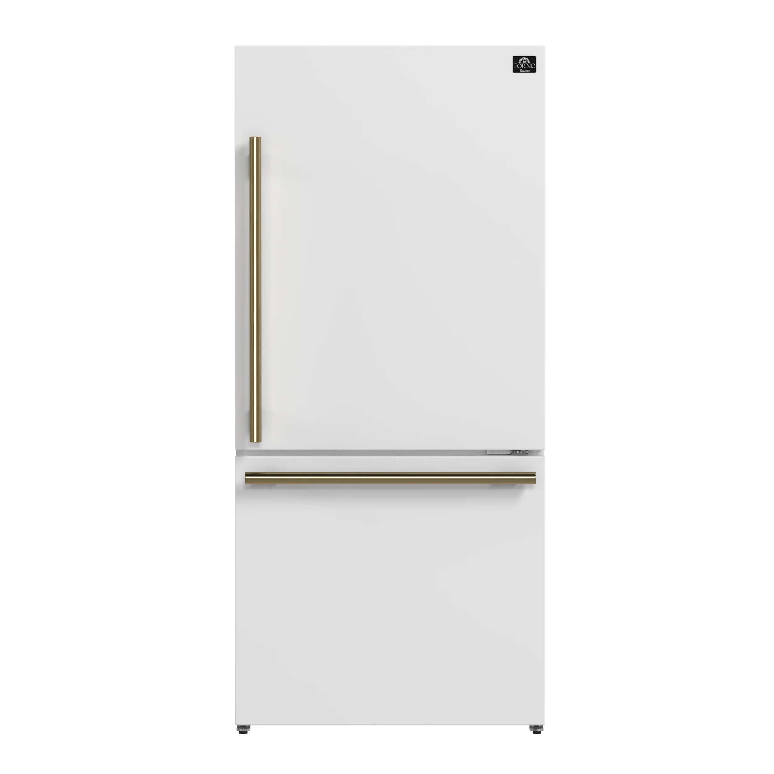 Forno Milano 2-Piece 62-Inch Freestanding Dual Bottom Freezer Refrigerator, White – 34.4 cu.ft, Touch Control, Ice Maker - Image 24
