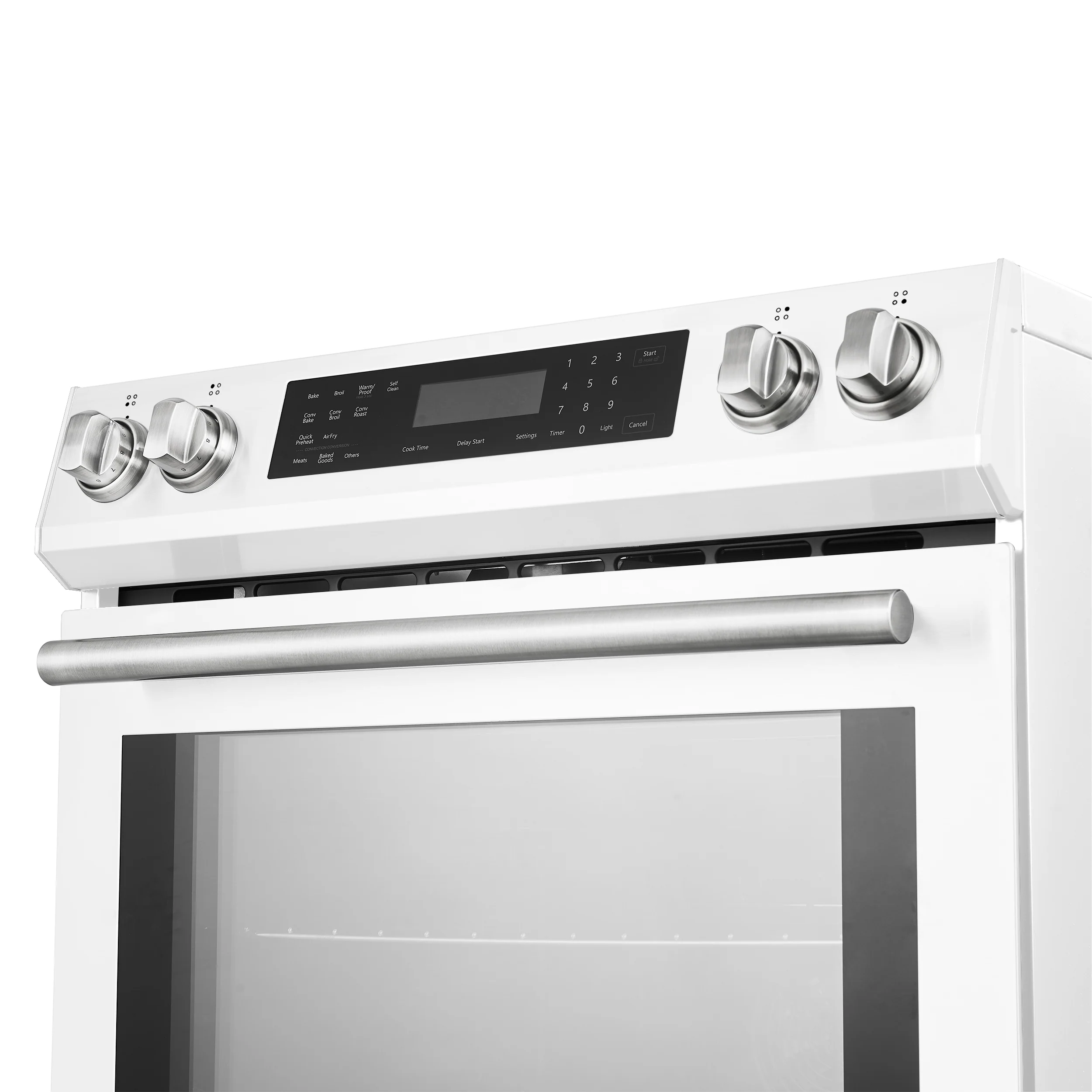 FORNO 2-Piece White Kitchen Bundle - 30" Induction Range and 31" Bottom Freezer Refrigerator - Image 18