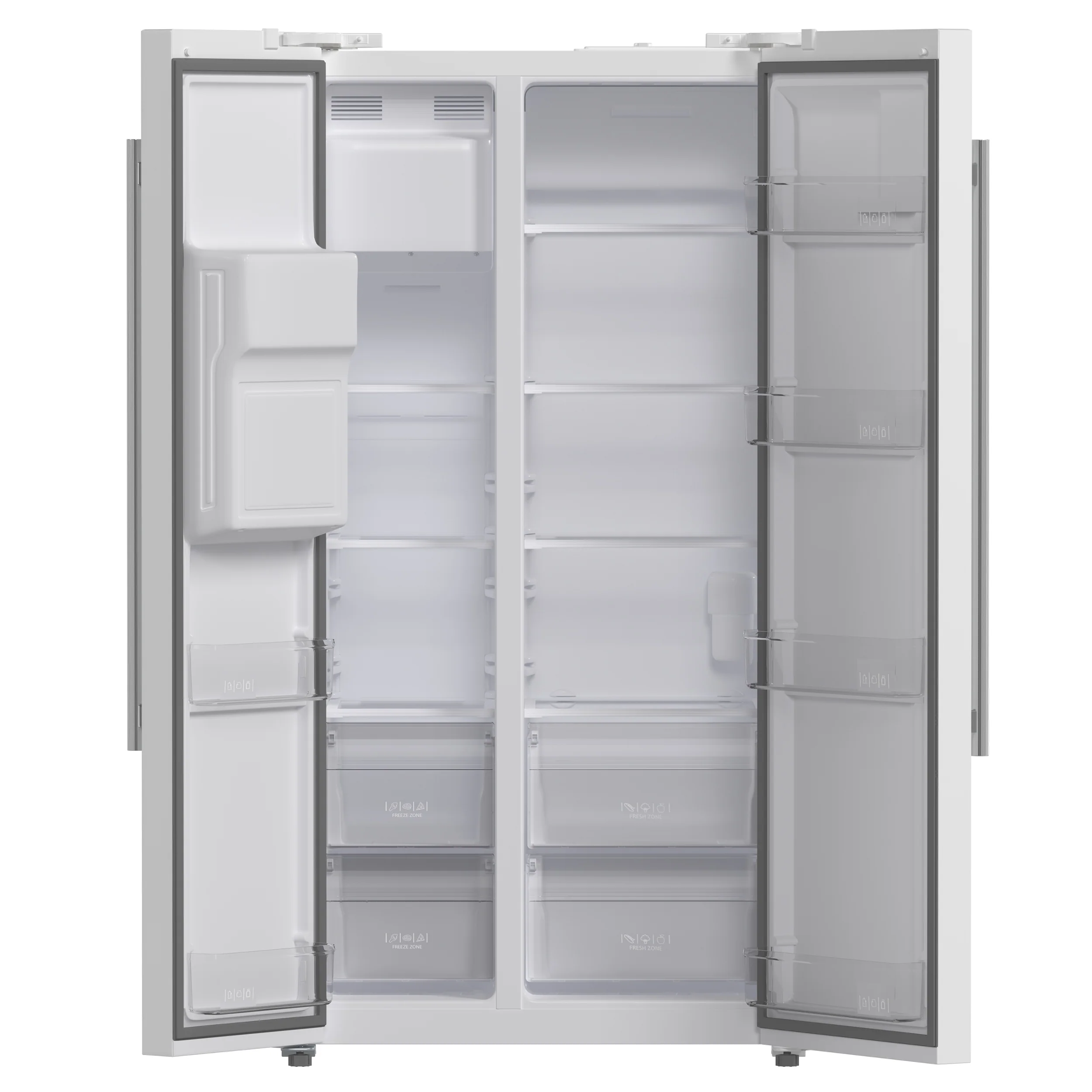 FORNO 2-Piece White Kitchen Bundle - 30" Induction Range and 36" Bottom Freezer Refrigerator - Image 11