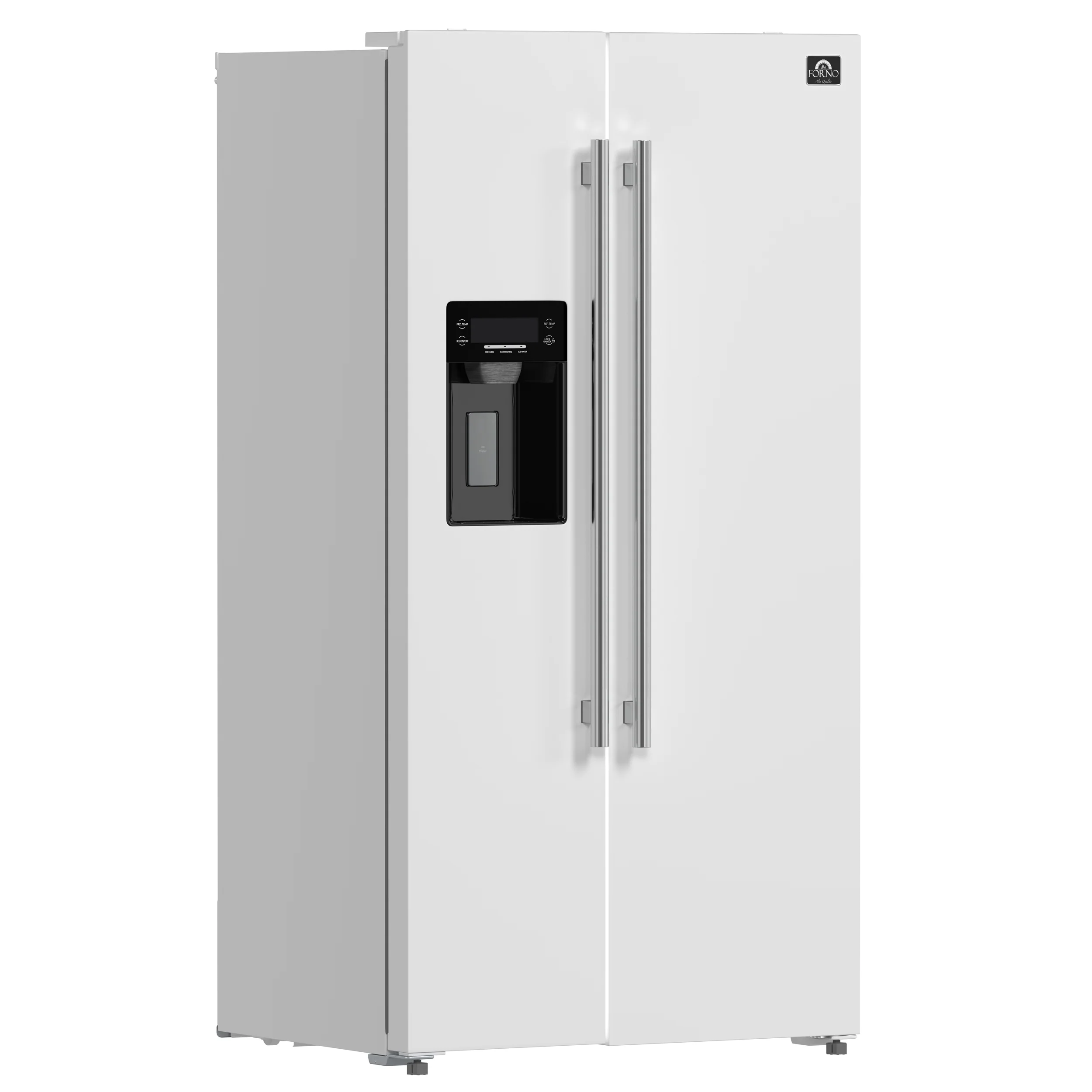 FORNO 2-Piece White Kitchen Bundle - 30" Induction Range and 36" Bottom Freezer Refrigerator - Image 14