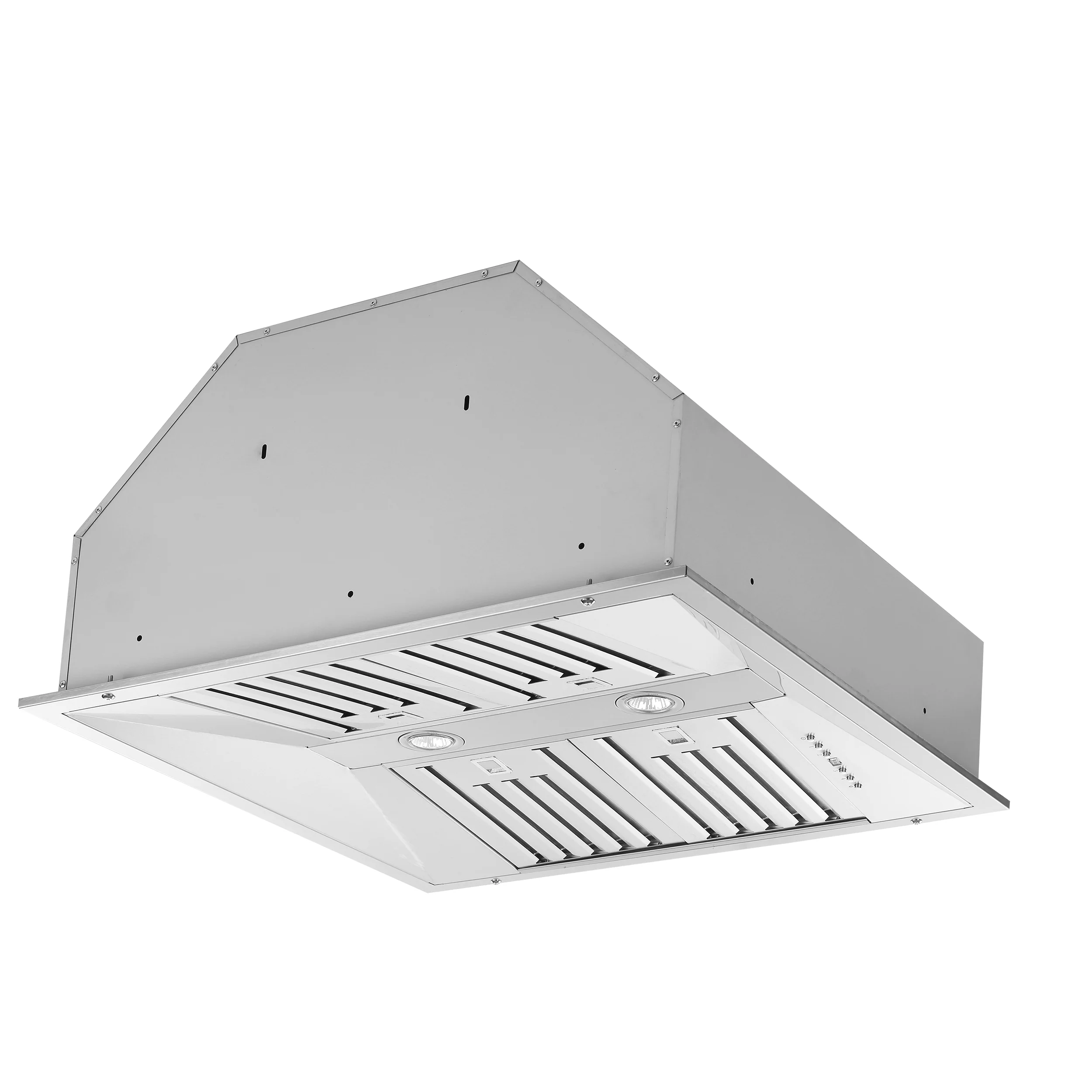 Forno Altilia 30-Inch Insert Range Hood, Stainless Steel, LED Lighting, Baffle Filters - Image 3