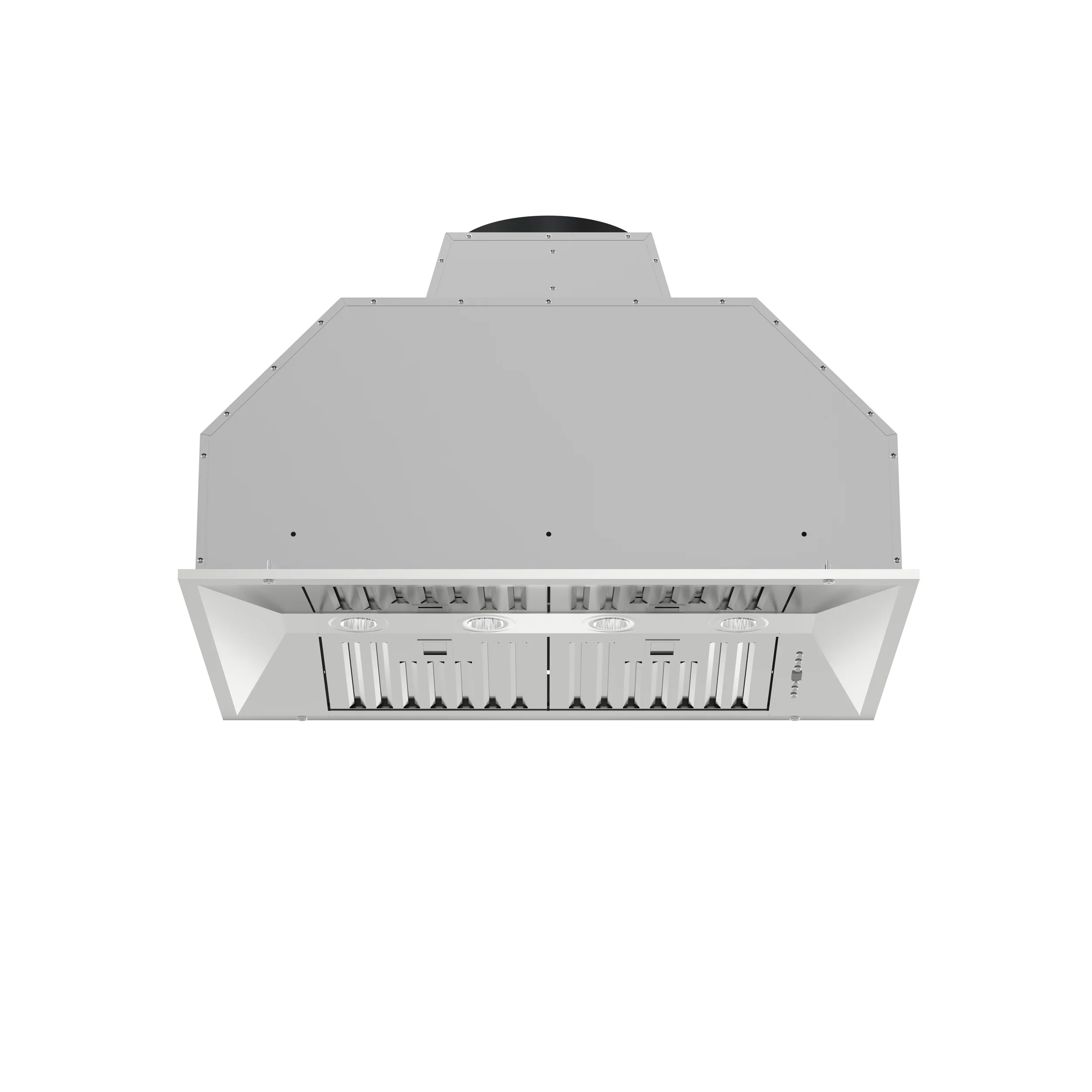 Forno Altilia 36-Inch Insert Range Hood, Stainless Steel, LED Lighting, Baffle Filters