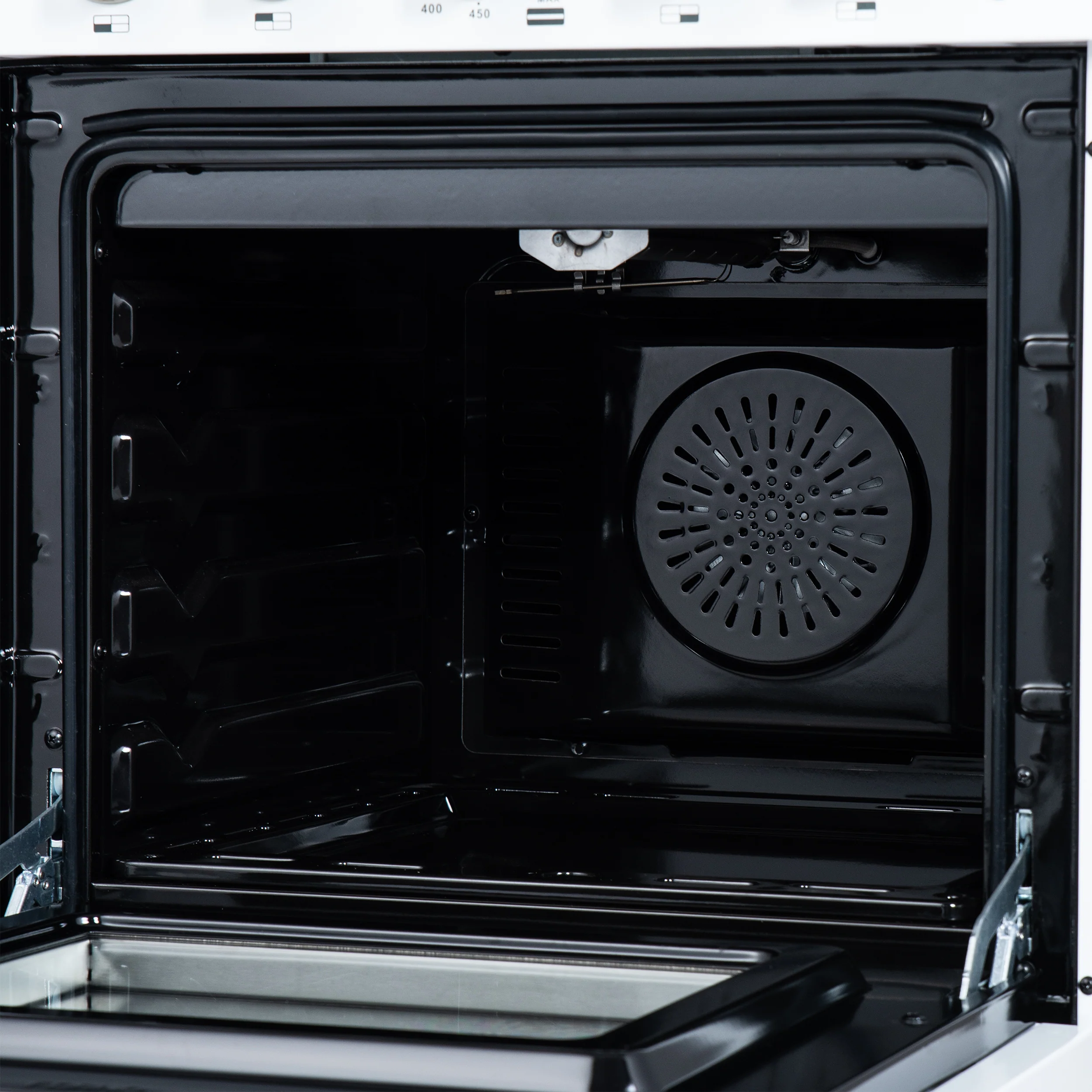 Forno Breno 24 Inch Freestanding Gas Range in White with Antique Brass, Compact Design - Image 18