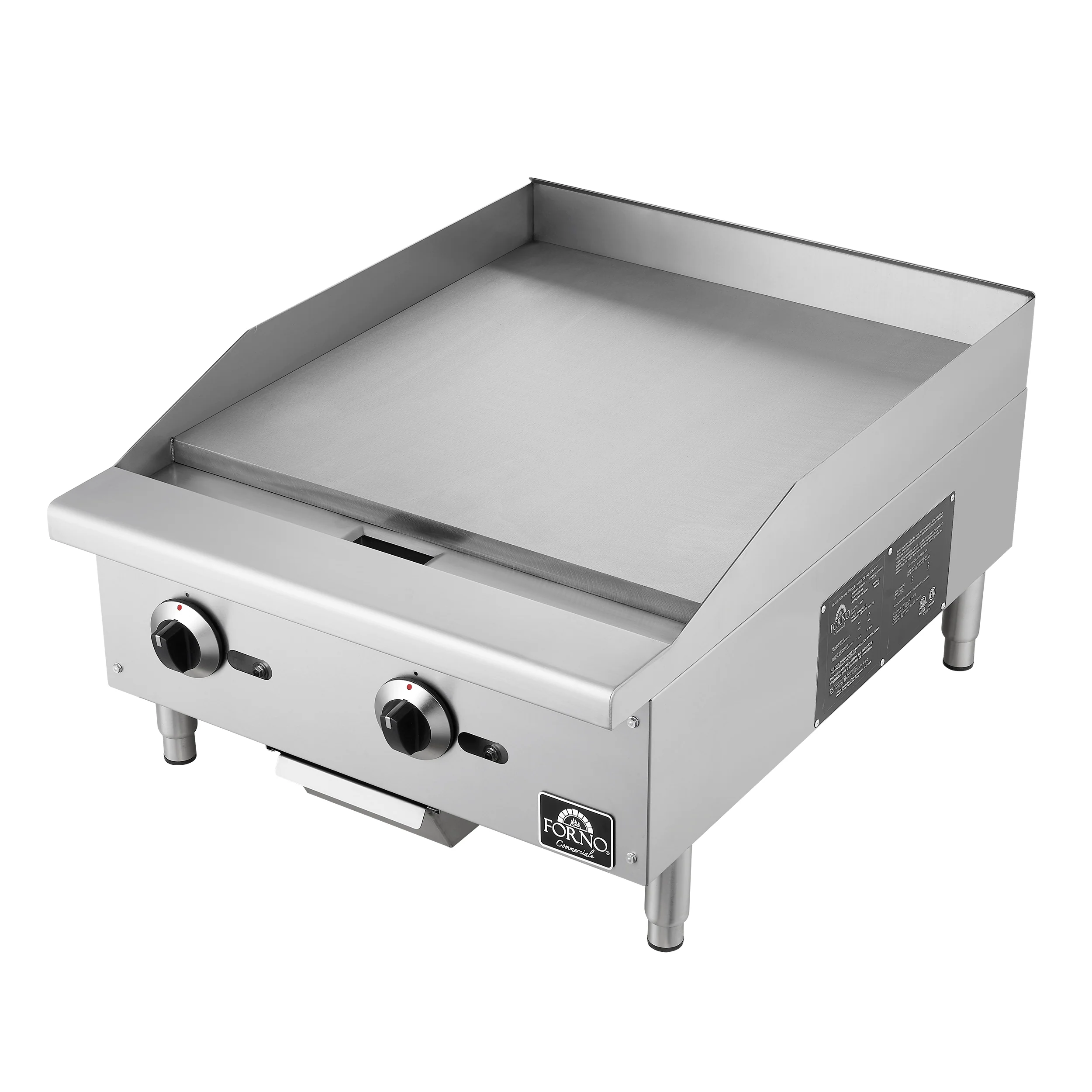 Forno Commerciale 24 Inch Gas Griddle - Image 2