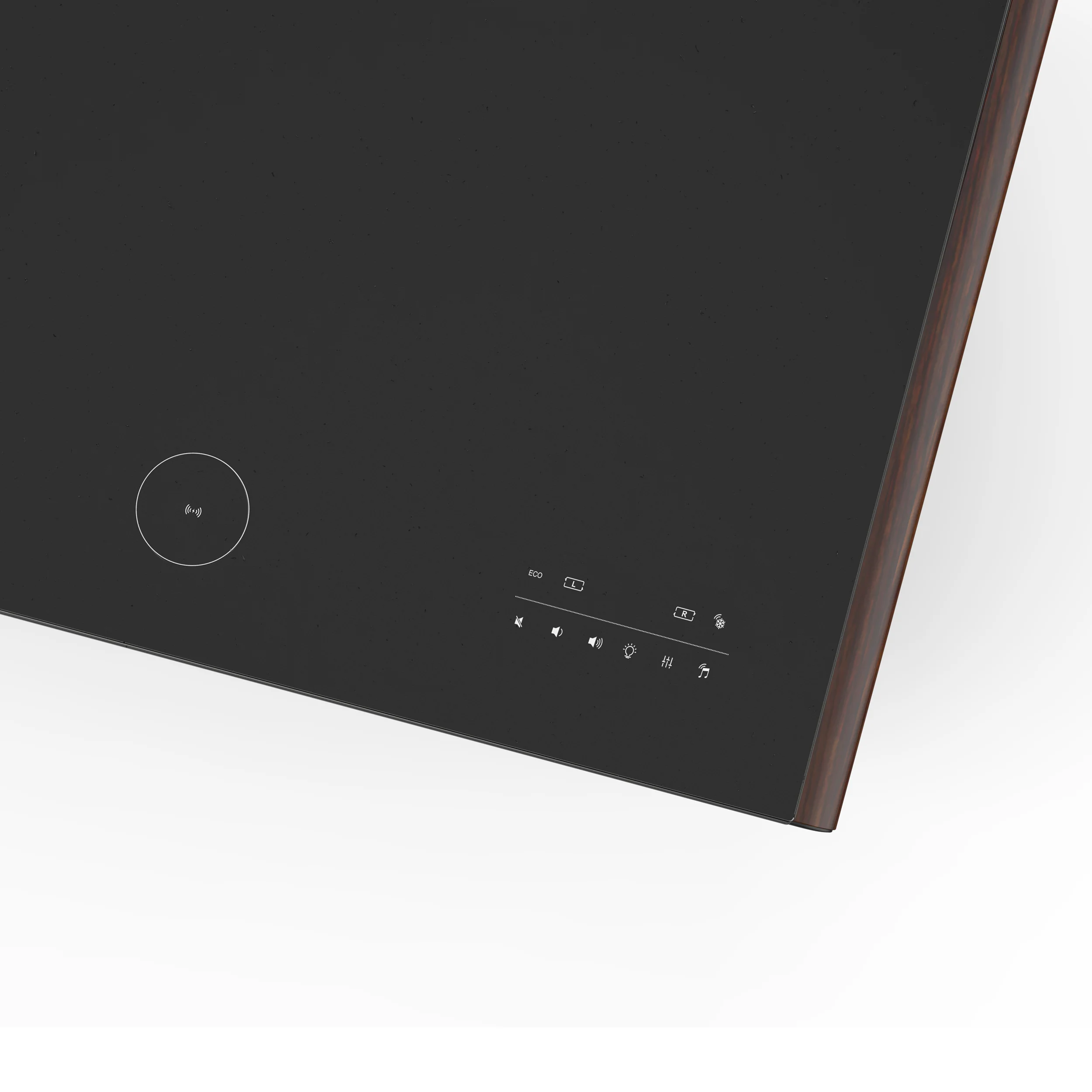 Forno Evoluto Tavolo 51-Inch Smart Coffee Table with Wood-Accent Sides – Dual Cooling Zones, Wireless Charging Pad & Built-In Bluetooth Speakers - Image 8