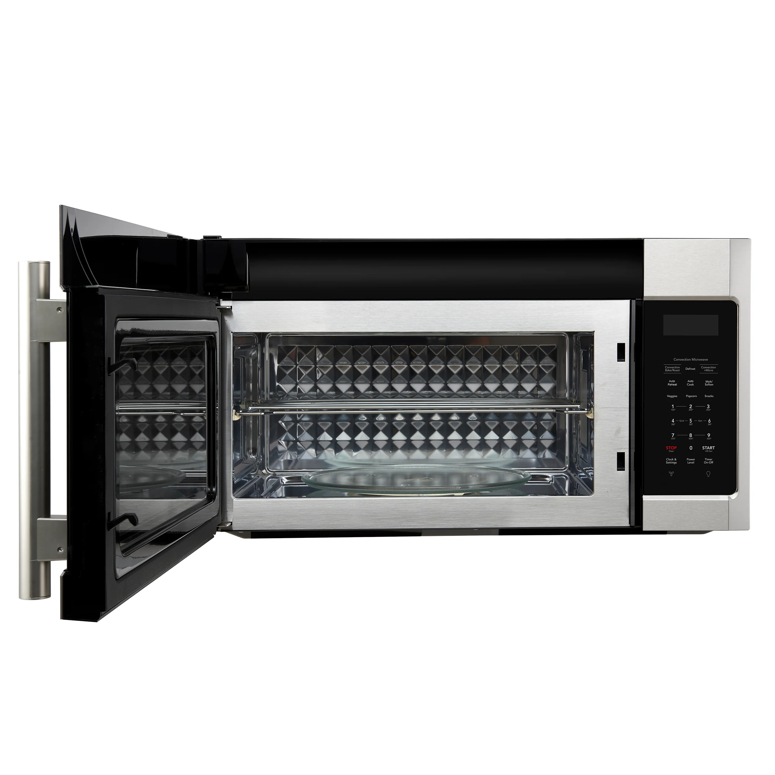 Forno Fornace 30-Inch Over the Range Convection Microwave, Stainless Steel – 1.5 cu.ft, 300 CFM Vent, Touch Control, LED Light - Image 2