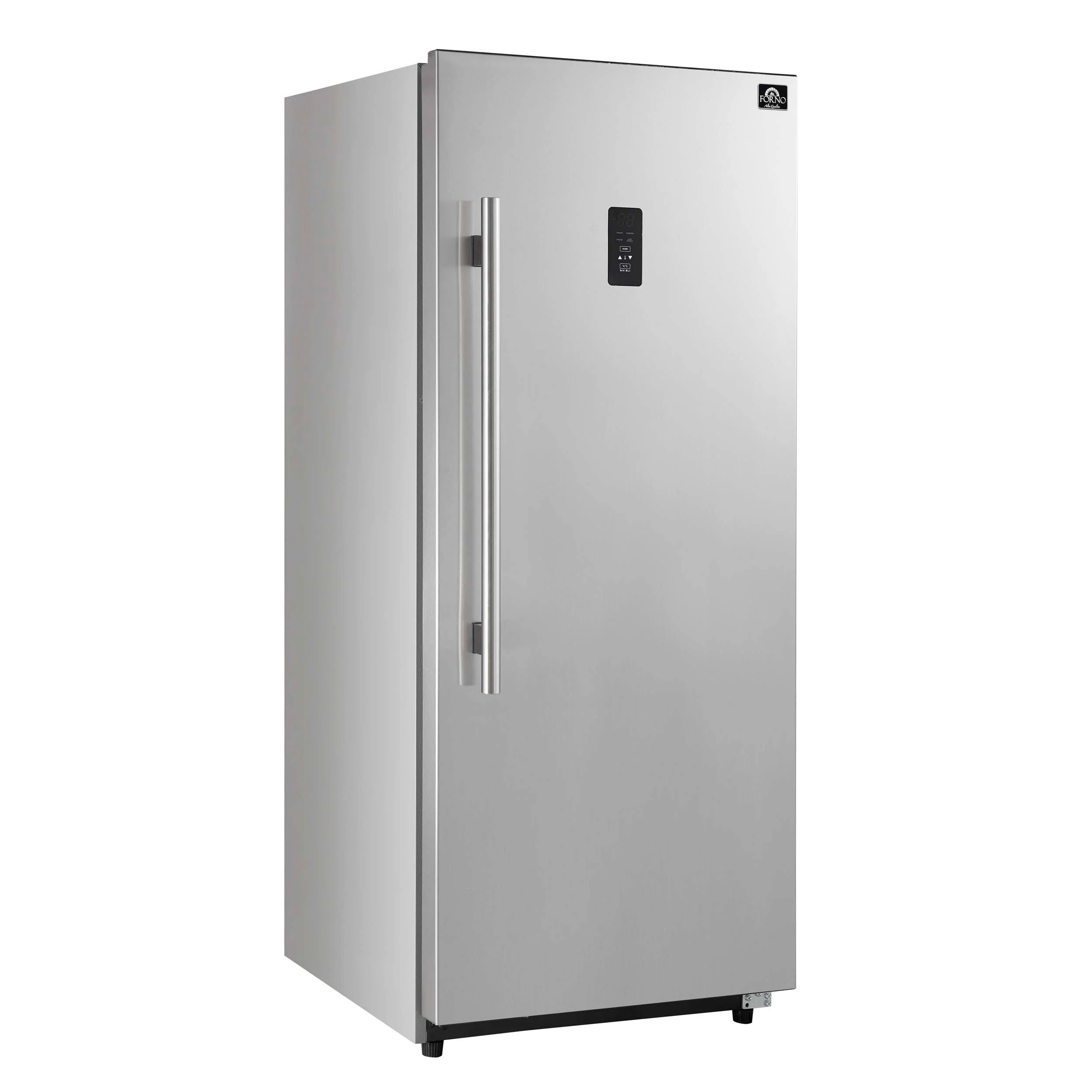 Forno Fortezza 28 Inch Right-Swing Convertible Refrigerator/Freezer, Stainless Steel, Total No Frost - Image 2