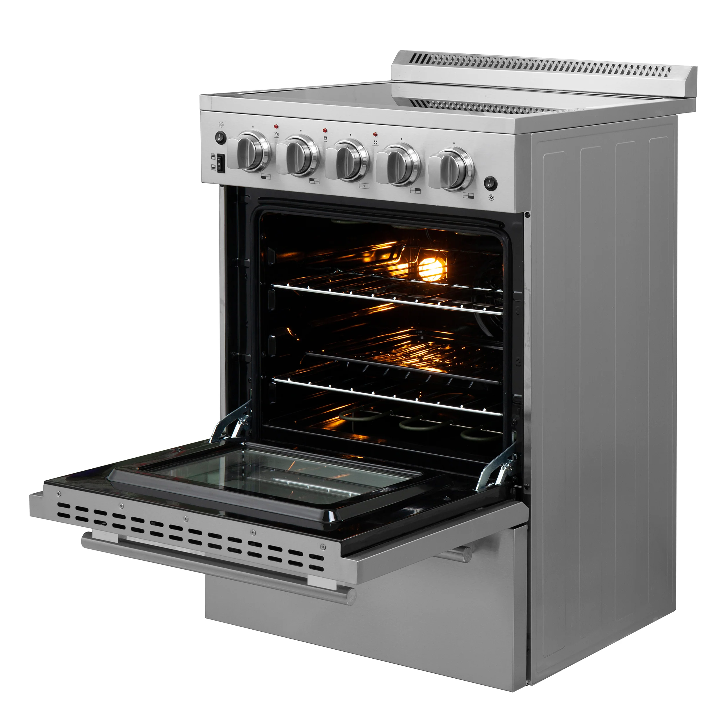 Forno Loiano 24-Inch Freestanding Electric Range, Canada Version, No Rotisserie Function, Plug and Cord Included - Image 4